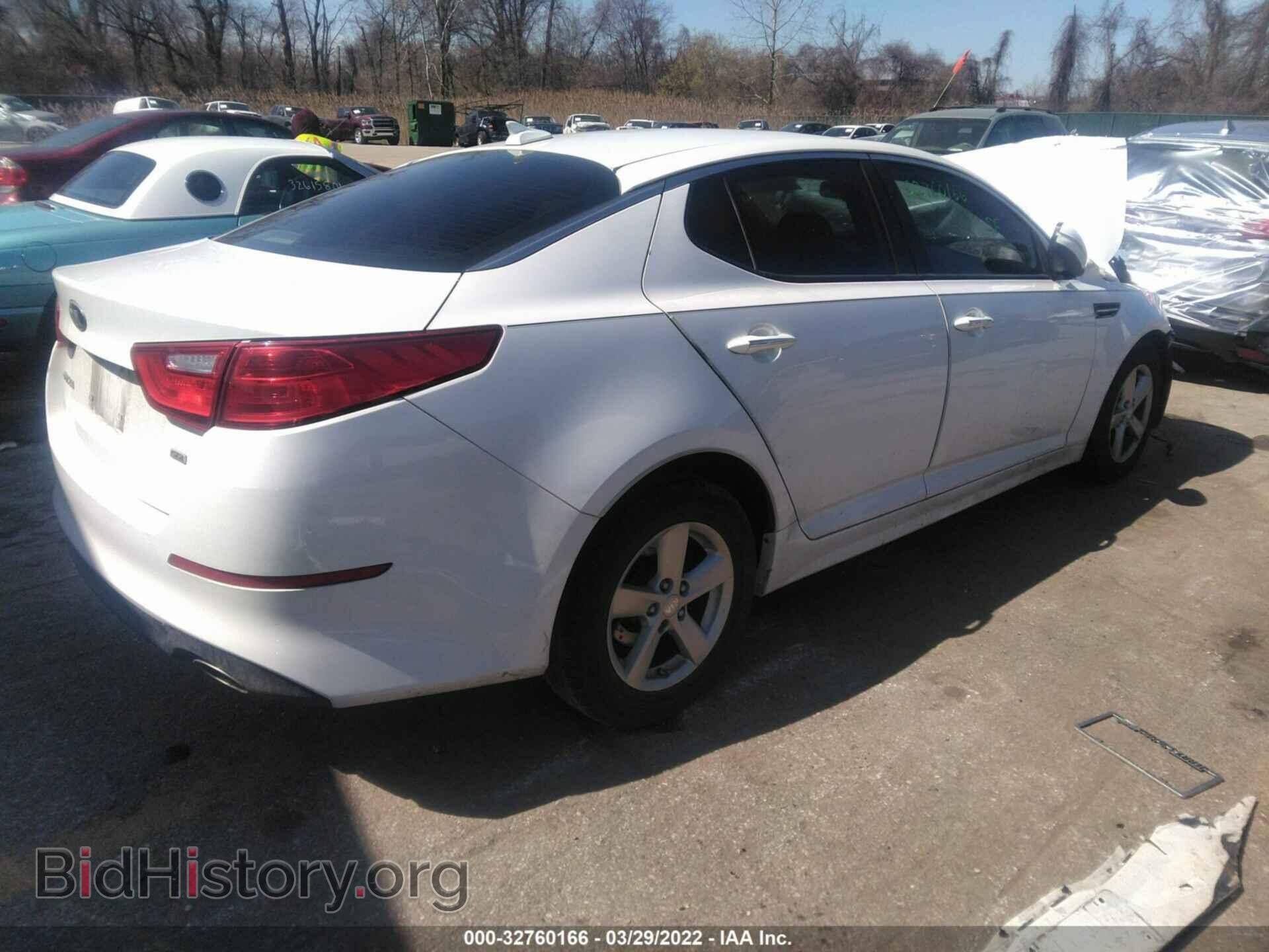 2014 KIA OPTIMA - VIN: 5XXGM4A72EG276417 - Фото 4