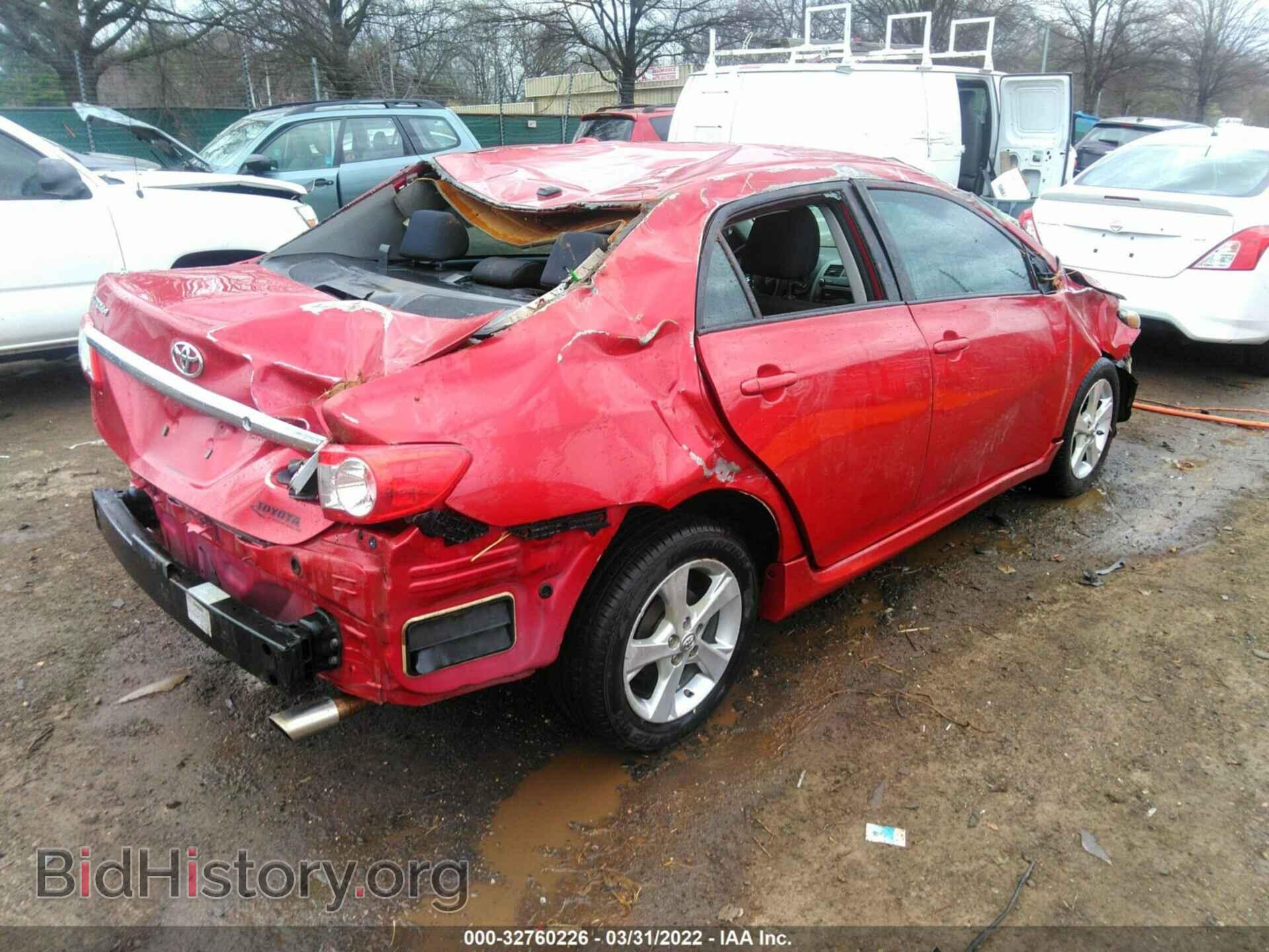 2011 TOYOTA COROLLA - VIN: 2T1BU4EE0BC732078 - Фото 4
