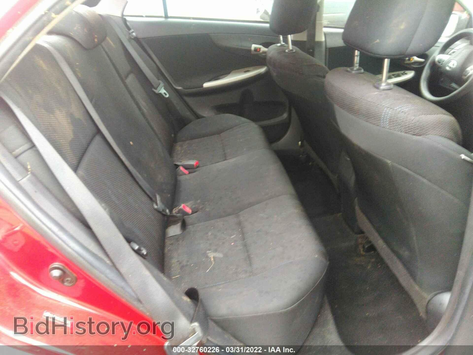 2011 TOYOTA COROLLA - VIN: 2T1BU4EE0BC732078 - Фото 8