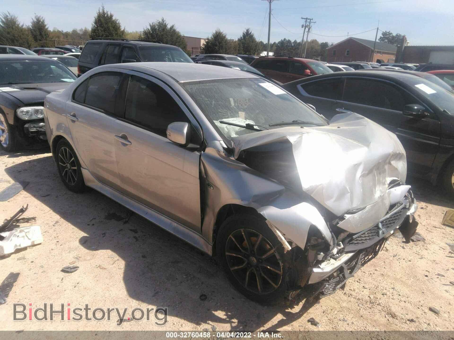 Photo JA32U2FU6HU006276 - MITSUBISHI LANCER 2017