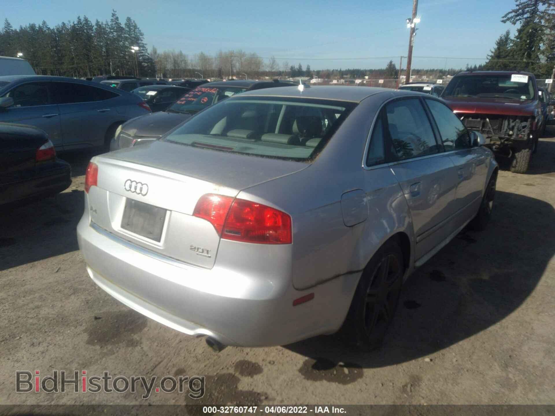 2008 AUDI A4 - VIN: WAUDF78E68A080366 - Фото 4
