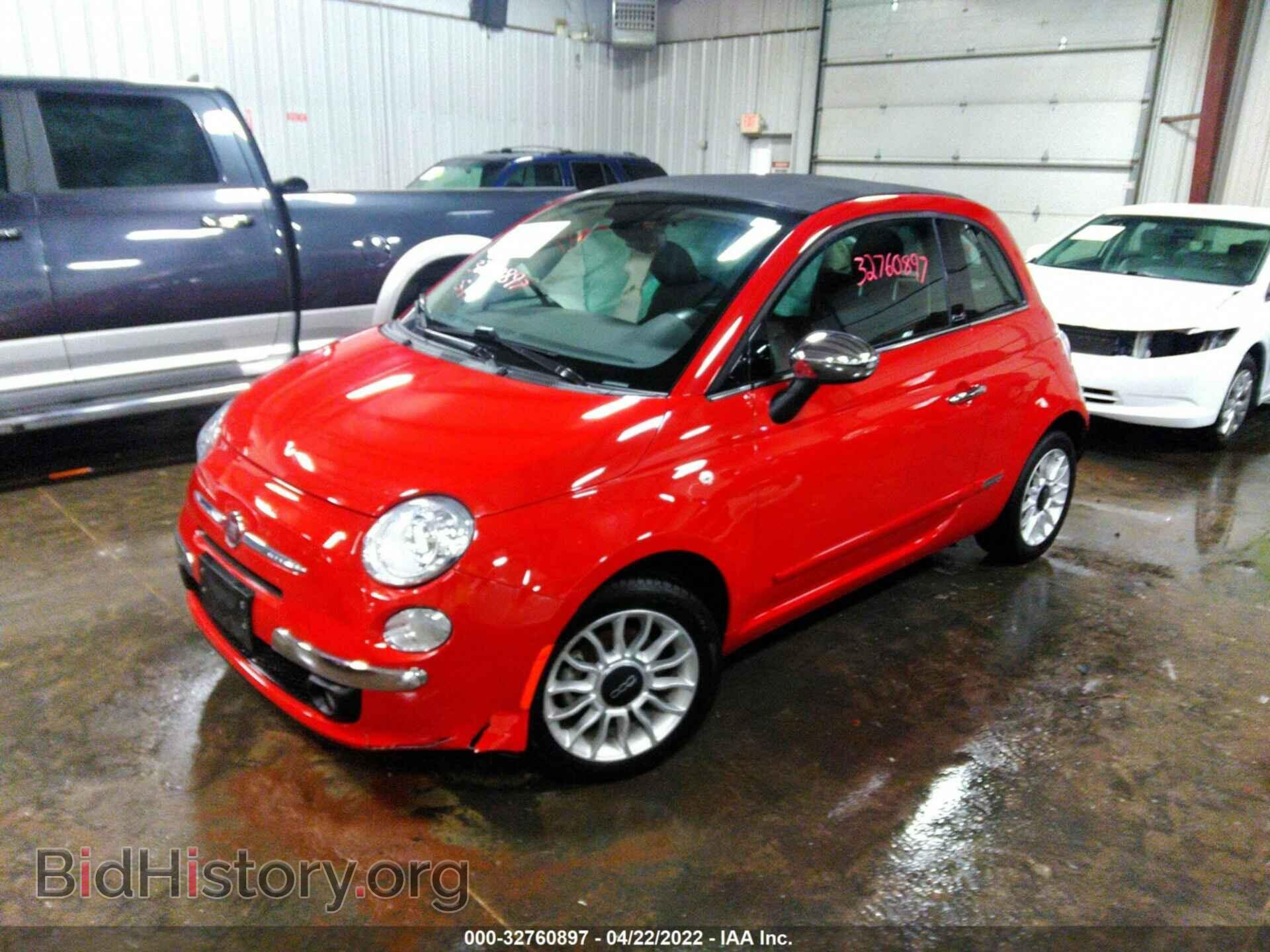 2012 FIAT 500 - VIN: 3C3CFFERXCT361074 - Фото 2