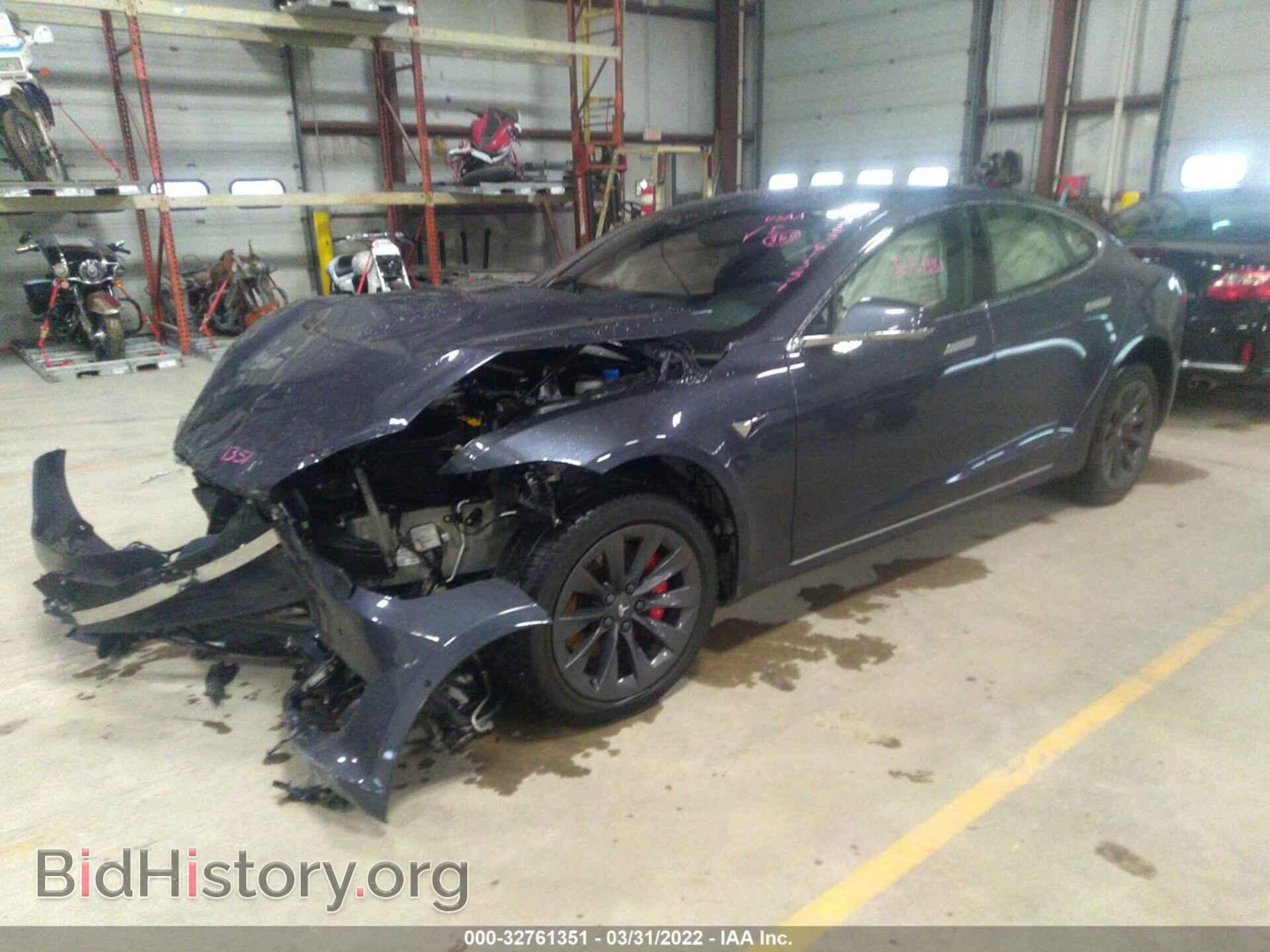 2019 TESLA MODEL S - VIN: 5YJSA1E41KF331990 - Фото 2