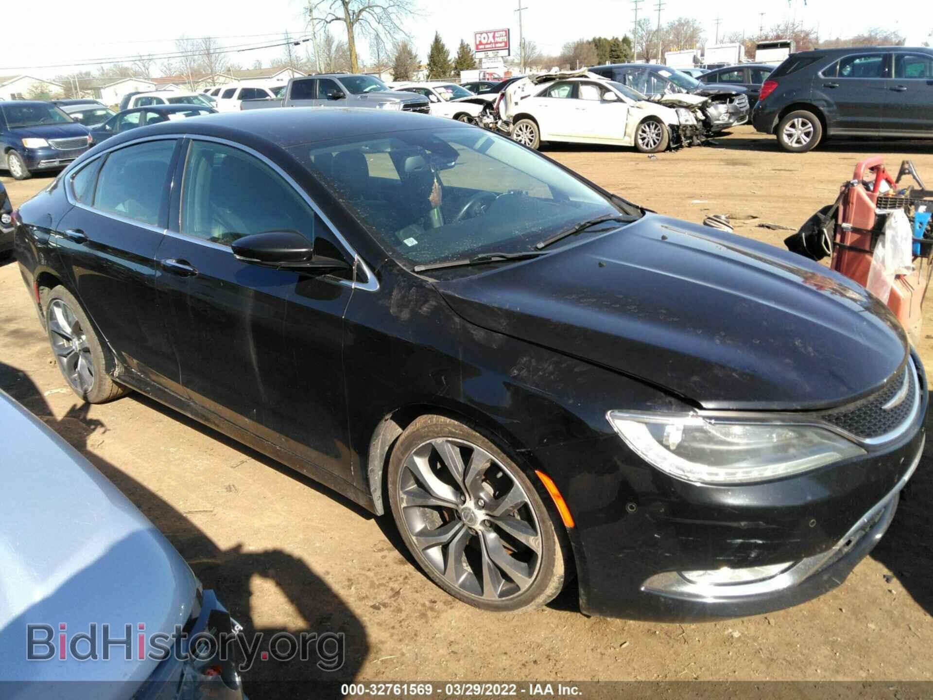 Фотография 1C3CCCCG1FN581474 - CHRYSLER 200 2015
