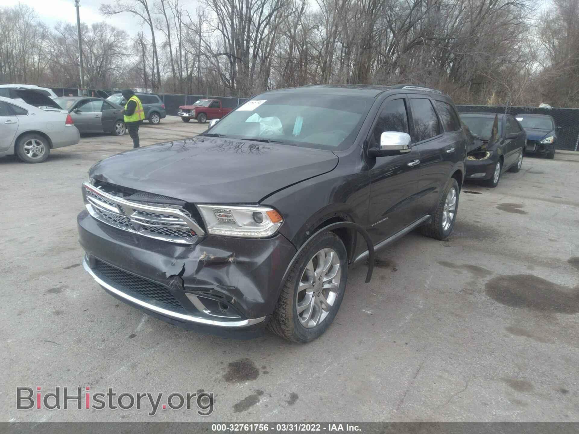 2016 DODGE DURANGO - VIN: 1C4RDJEG7GC309075 - Фото 2