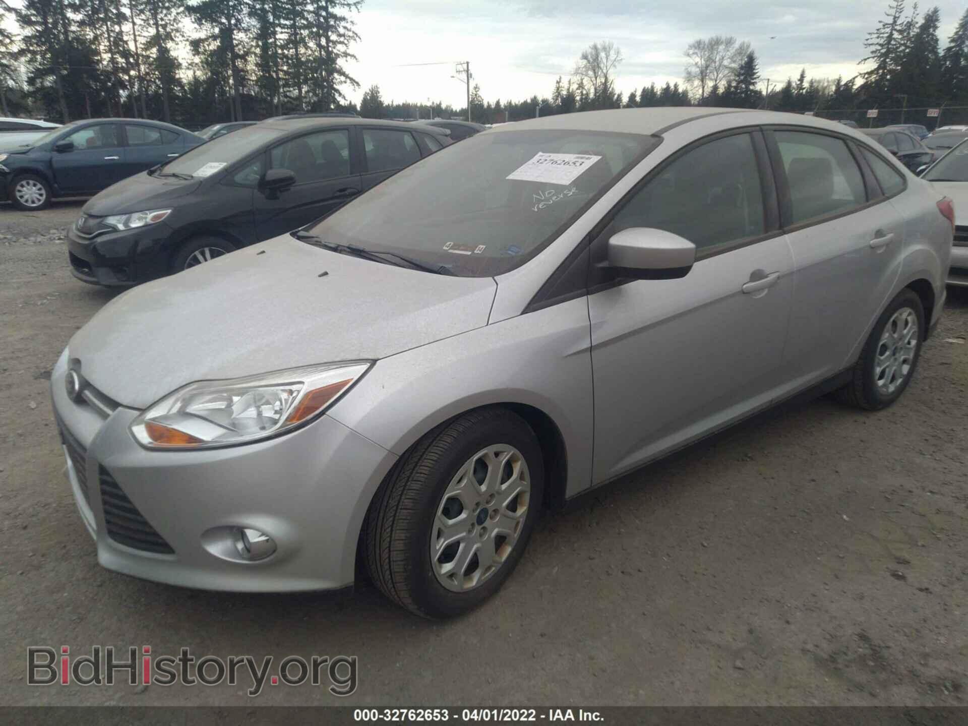 2012 FORD FOCUS - VIN: 1FAHP3F22CL362915 - Фото 2