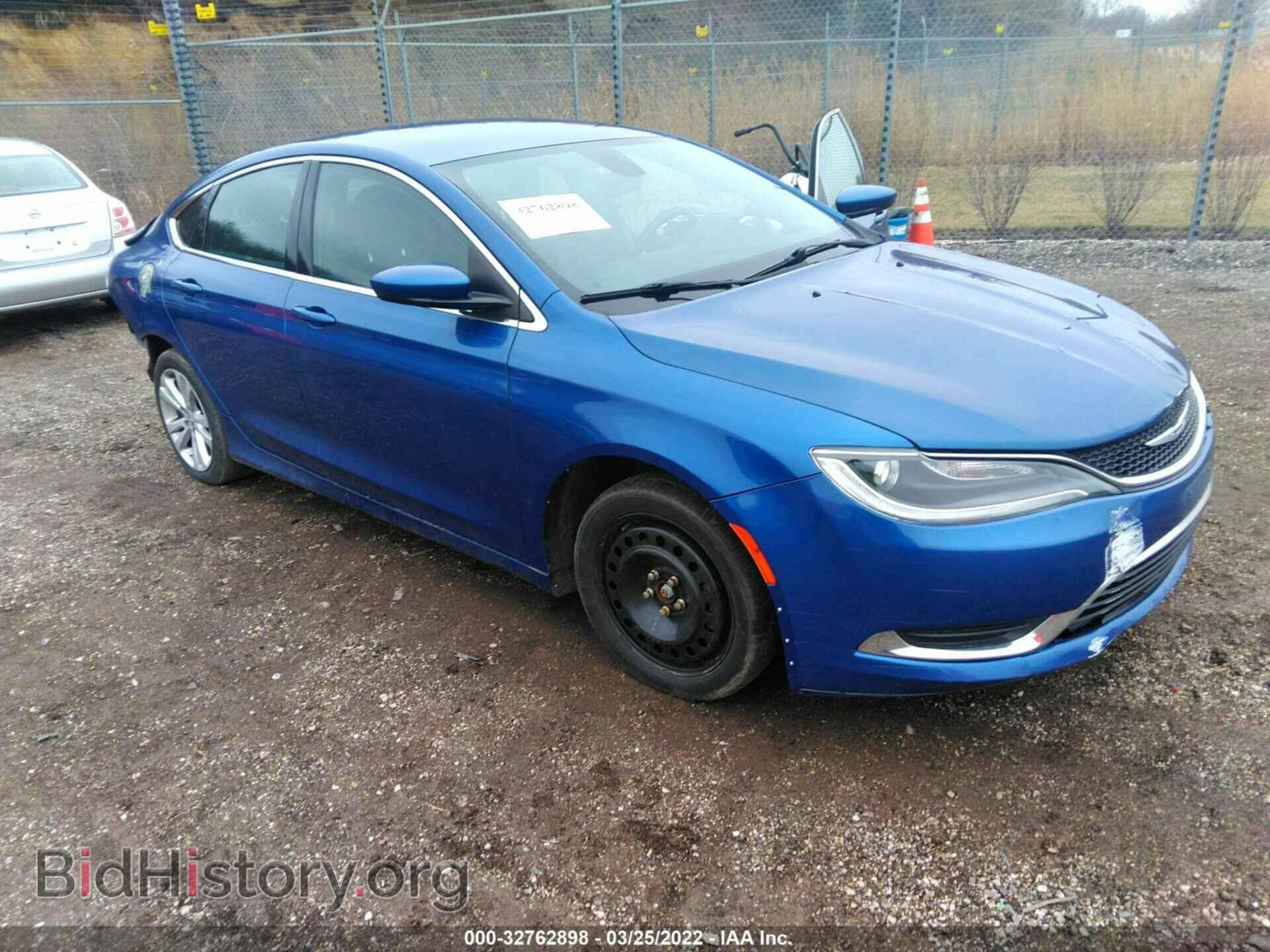 Фотография 1C3CCCAB0FN724812 - CHRYSLER 200 2015