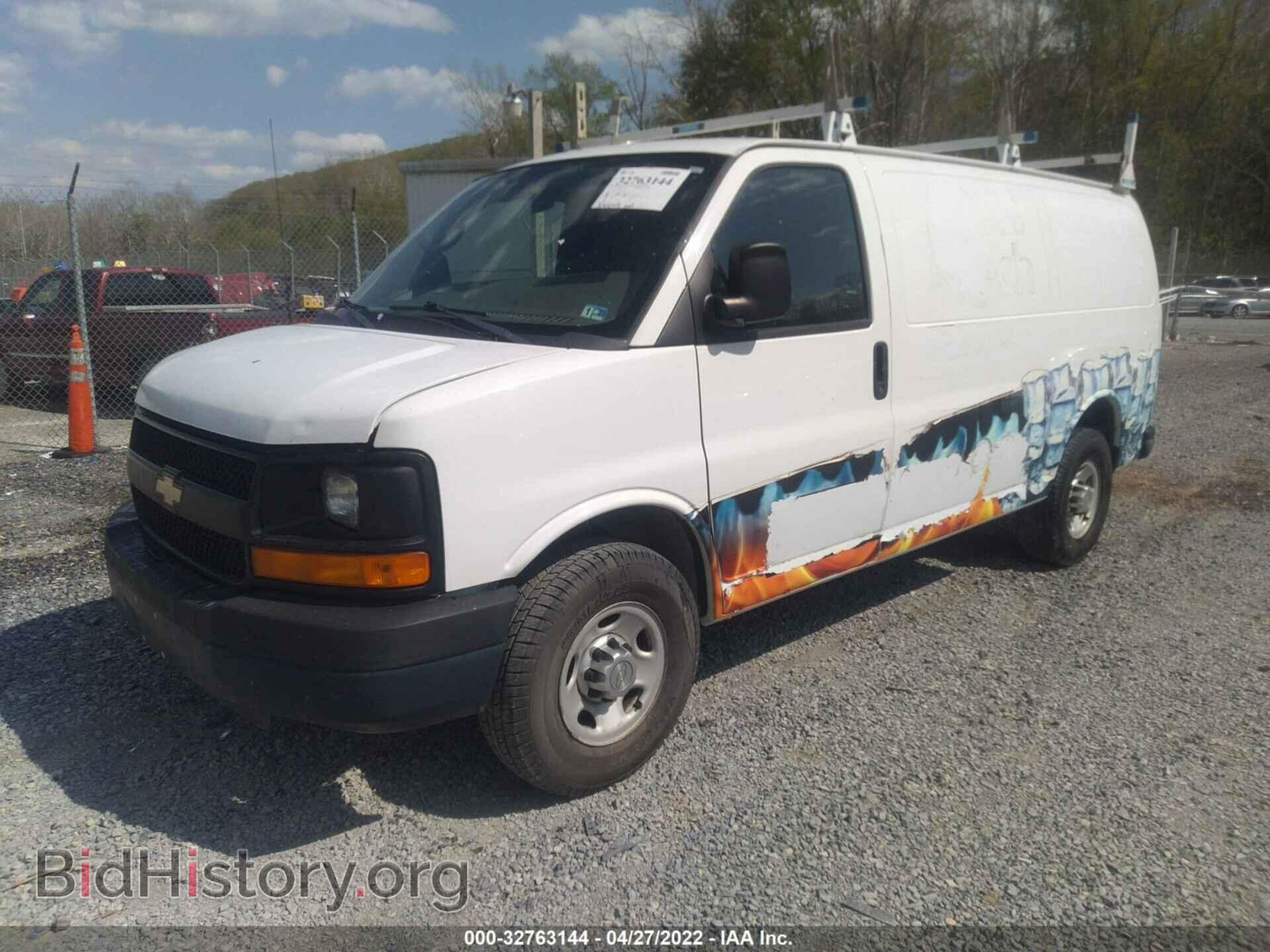 2013 CHEVROLET EXPRESS CARGO VAN - VIN: 1GCWGFBA3D1143538 - Фото 2