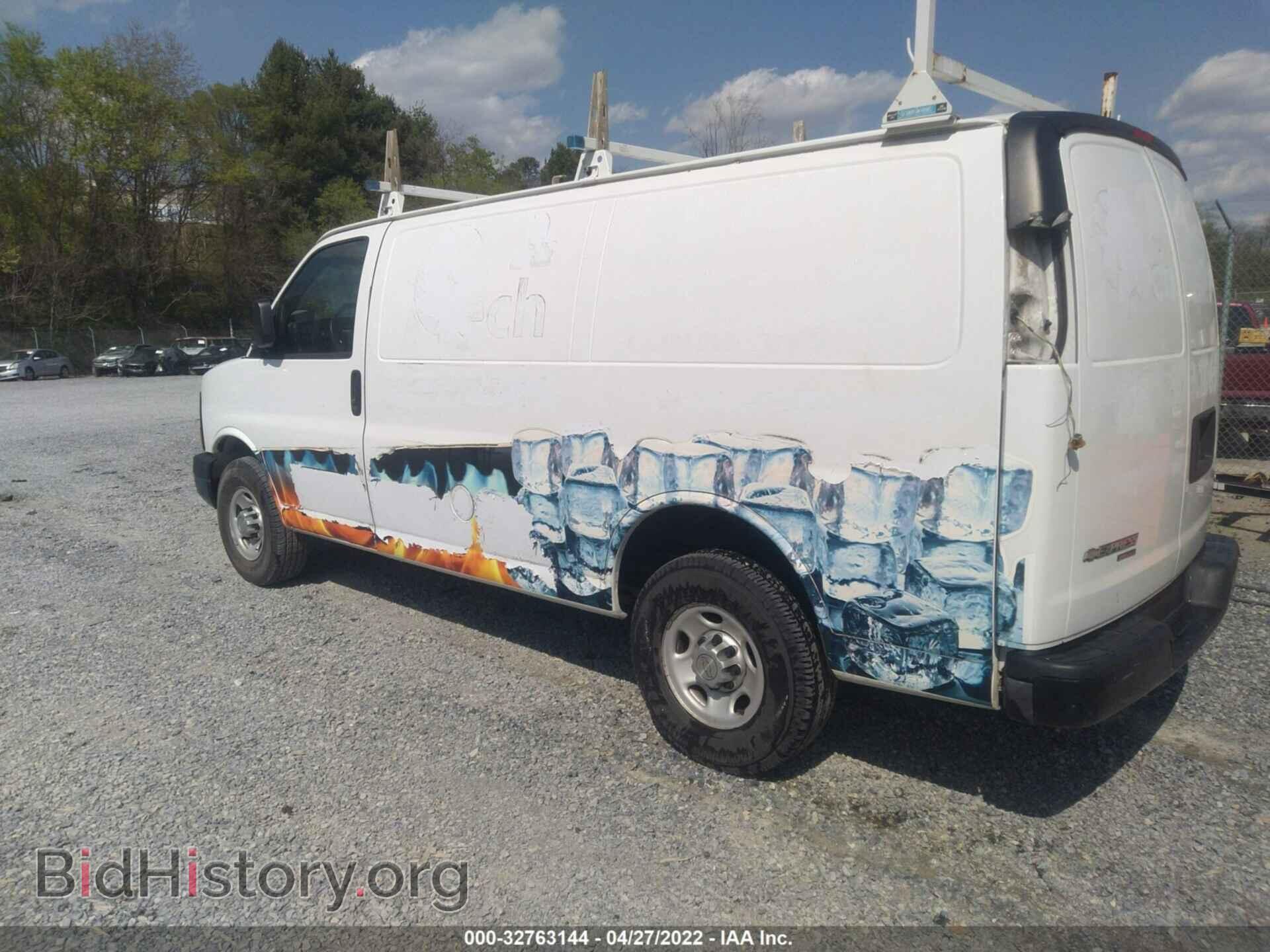 2013 CHEVROLET EXPRESS CARGO VAN - VIN: 1GCWGFBA3D1143538 - Фото 3