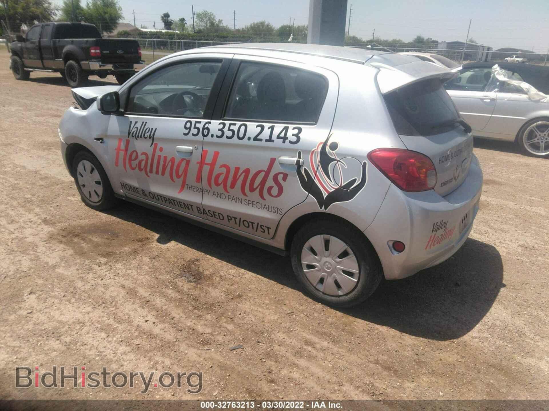 2015 MITSUBISHI MIRAGE - VIN: ML32A3HJ1FH038807 - Фото 3