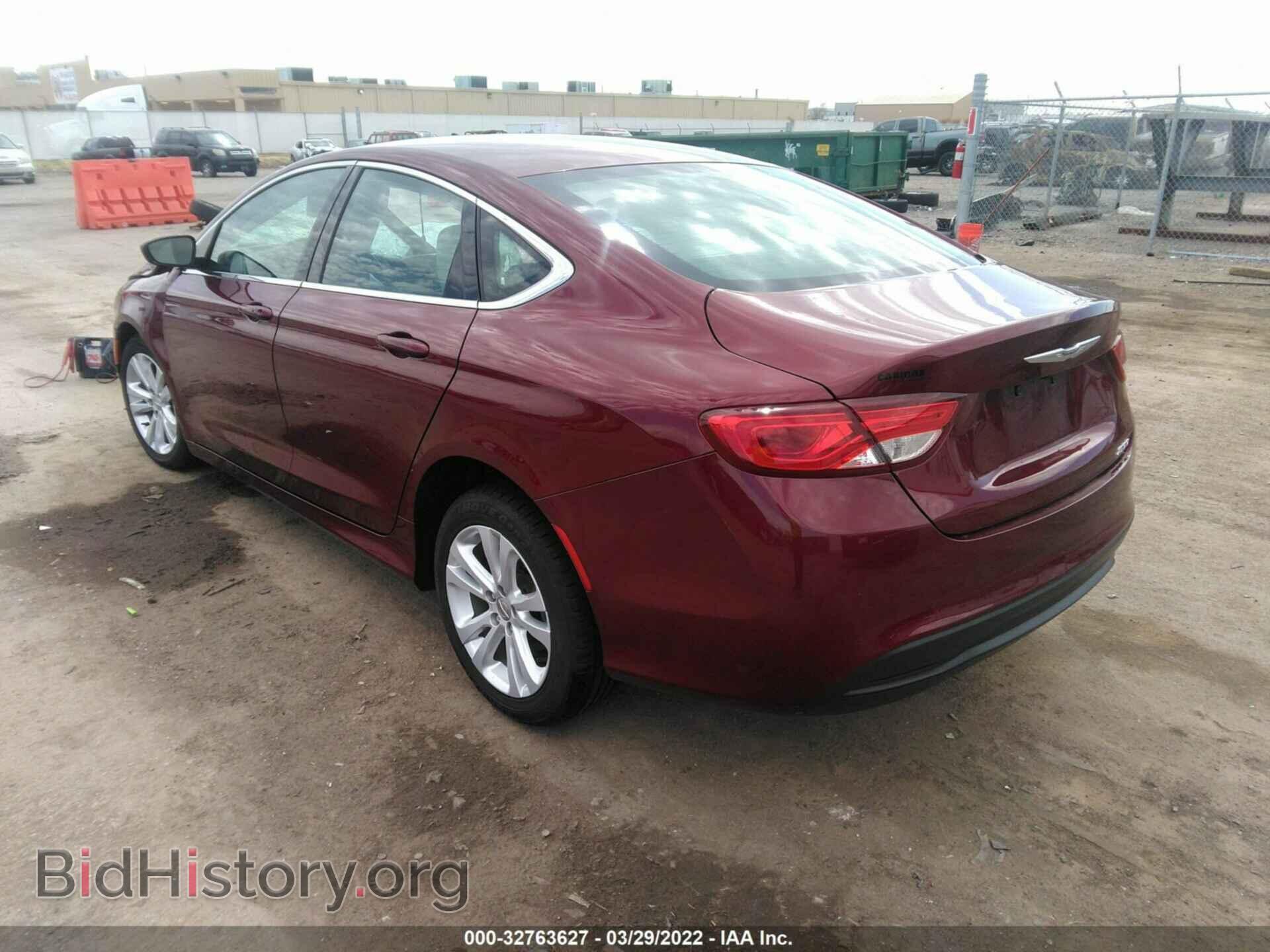 2016 CHRYSLER 200 - VIN: 1C3CCCFB9GN194754 - Фото 3