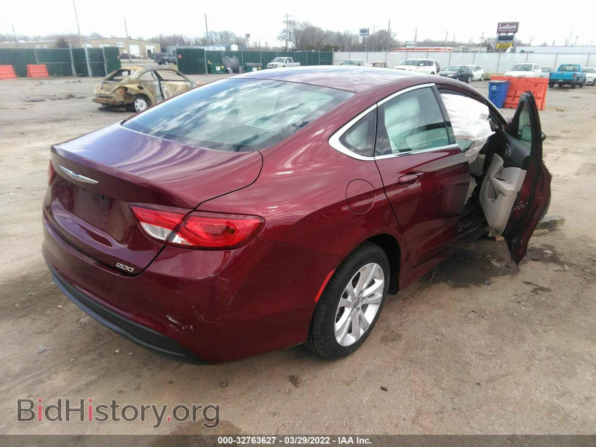 2016 CHRYSLER 200 - VIN: 1C3CCCFB9GN194754 - Фото 4