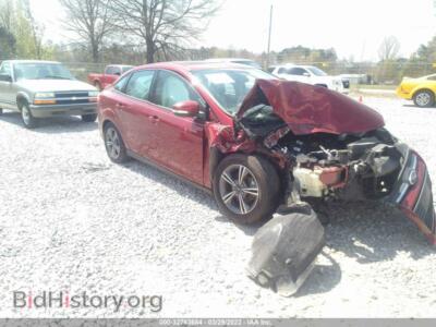 2014 Ford FOCUS SE, темно-бордовый — VIN 1FADP3F23EL395813, IAAI