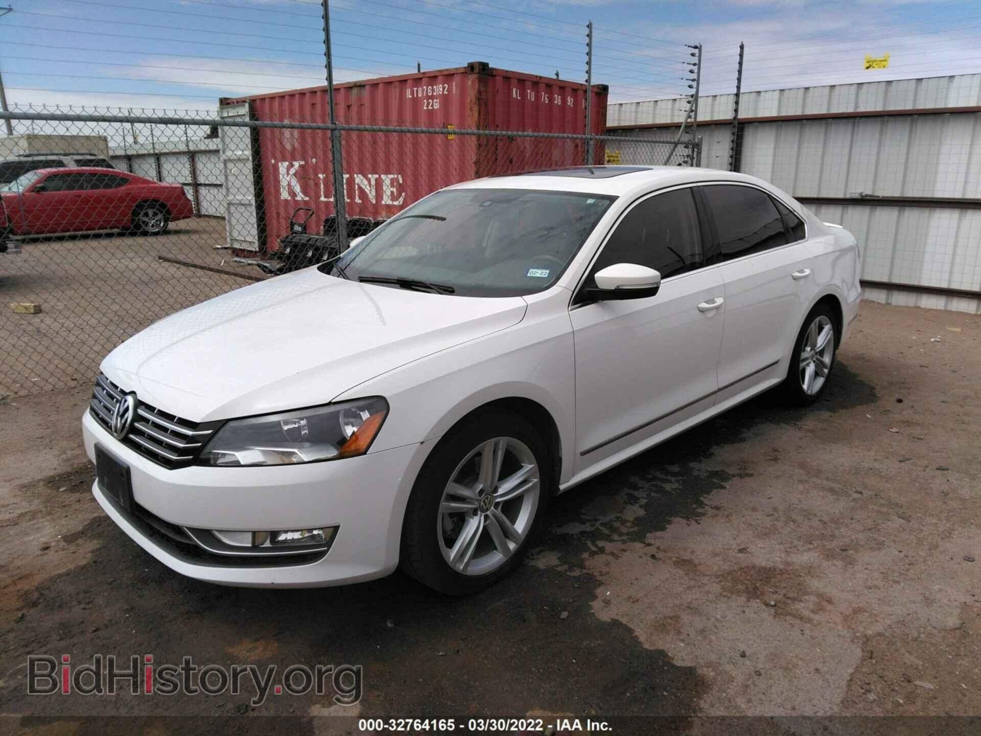 2014 VOLKSWAGEN PASSAT - VIN: 1VWBN7A36EC117242 - Фото 2