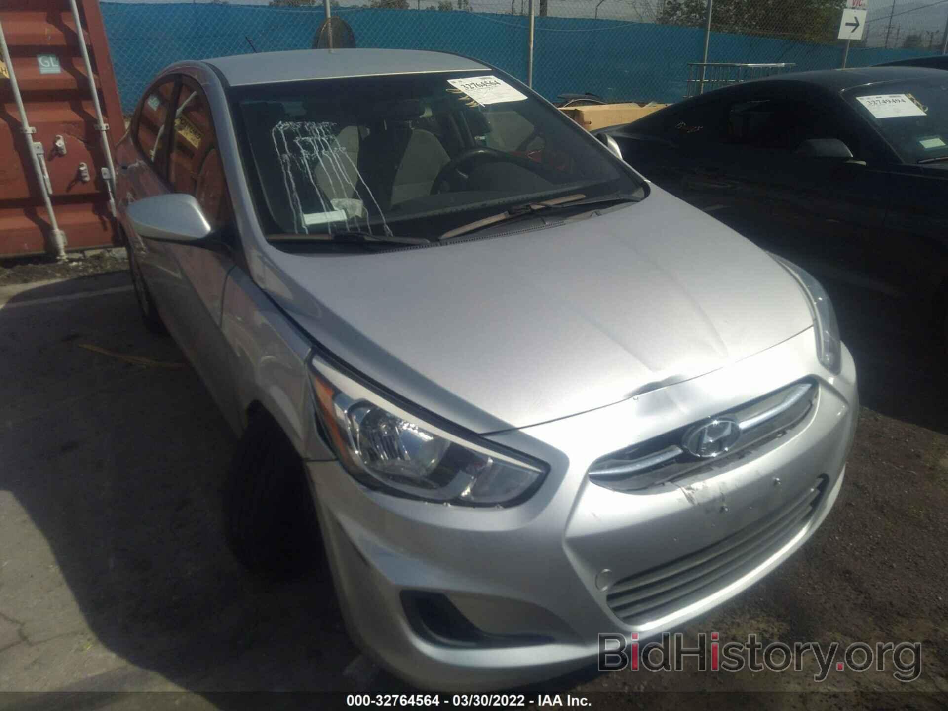 Photo KMHCT4AE7GU070549 - HYUNDAI ACCENT 2016