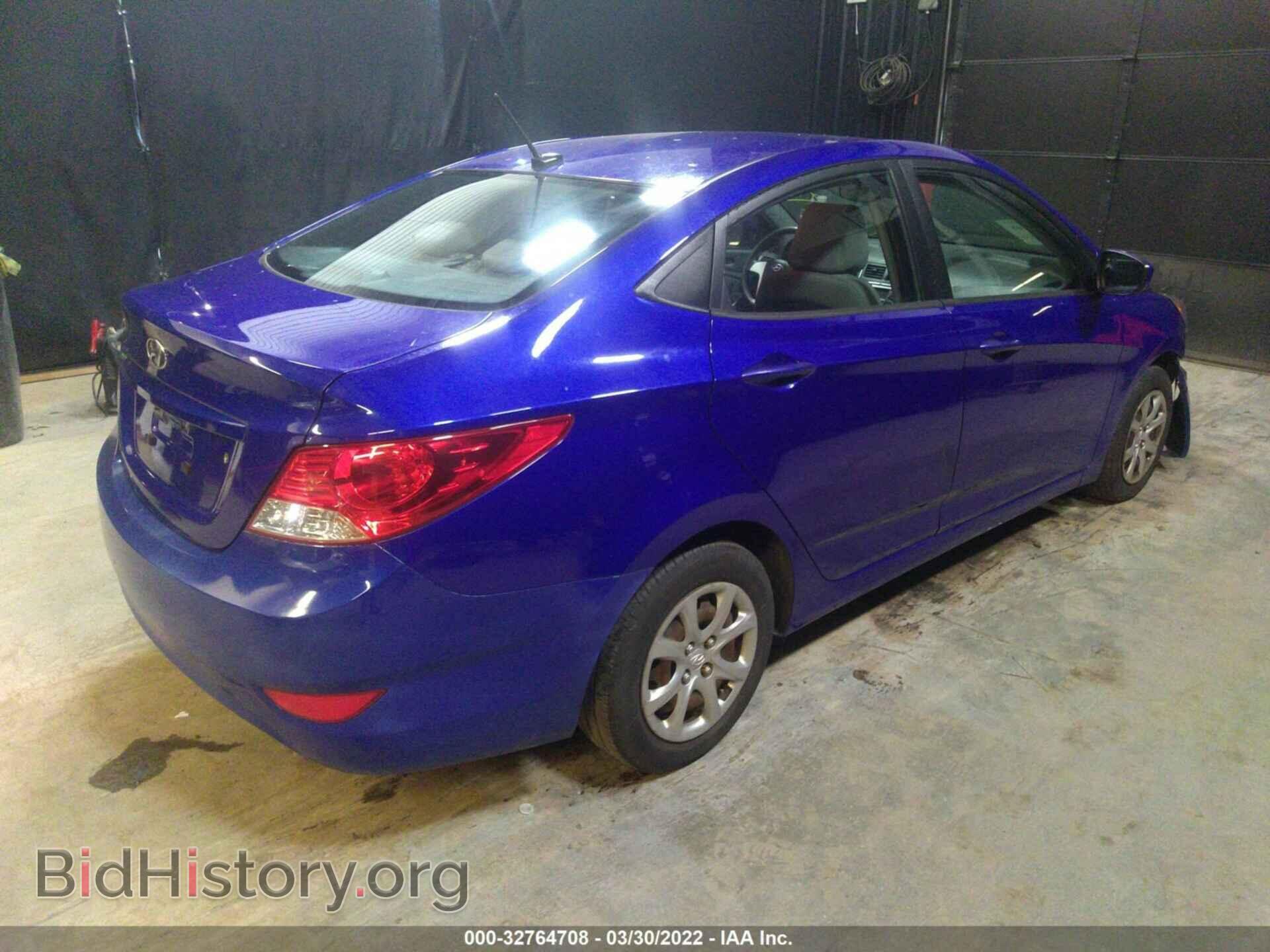 2013 HYUNDAI ACCENT - VIN: KMHCT4AE7DU474219 - Фото 4