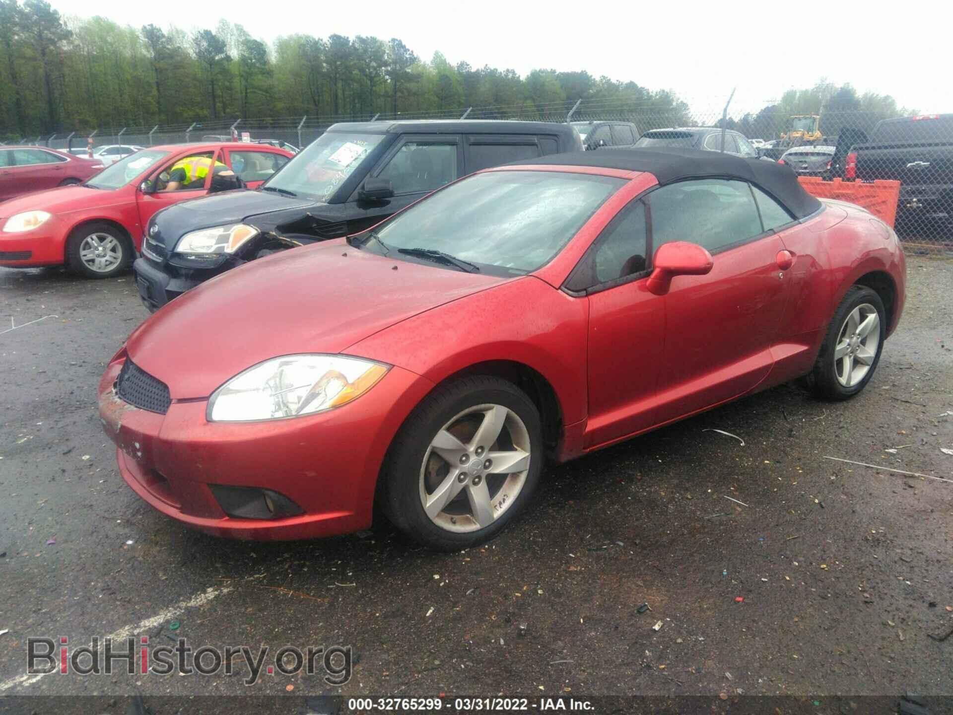 2009 MITSUBISHI ECLIPSE - VIN: 4A3AL25F89E011765 - Фото 2