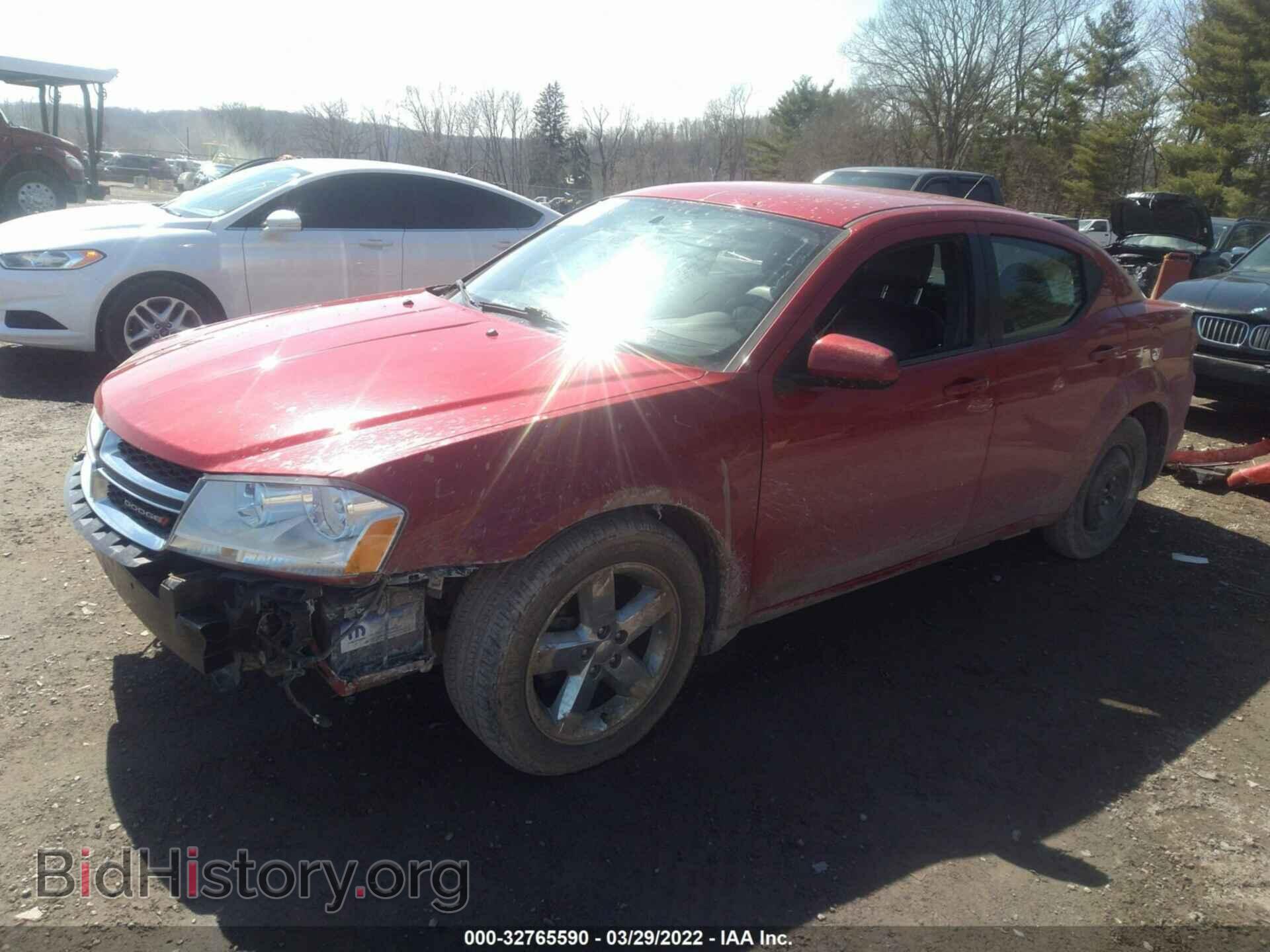2013 DODGE AVENGER - VIN: 1C3CDZCB2DN611292 - Фото 2