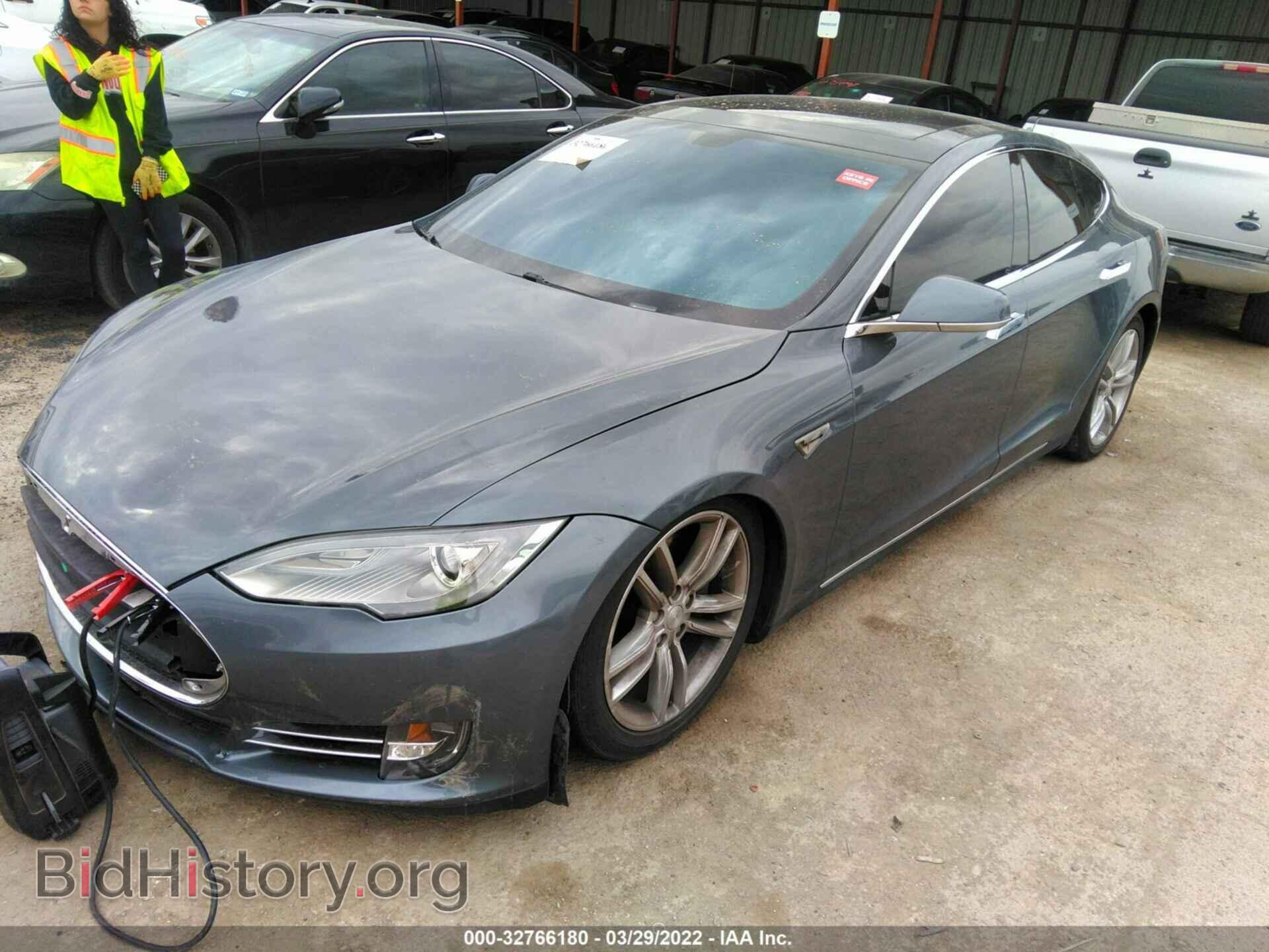 2012 TESLA MODEL S - VIN: 5YJSA1CN3CFP01320 - Photo 2