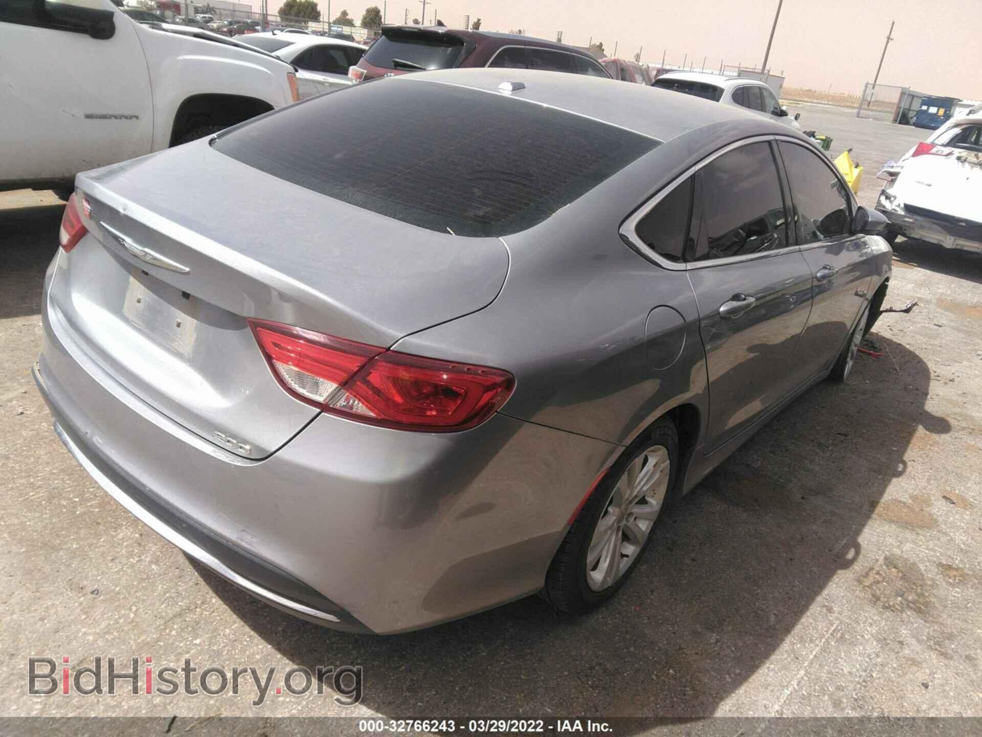 2016 CHRYSLER 200 - VIN: 1C3CCCABXGN156912 - Фото 4