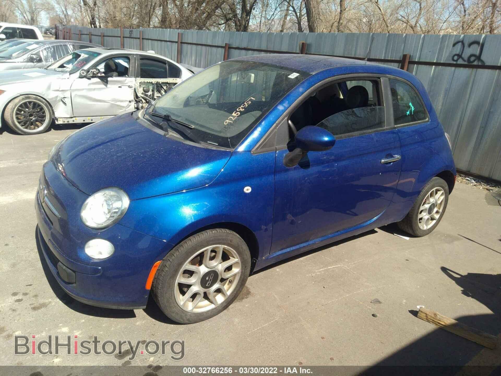 2012 FIAT 500 - VIN: 3C3CFFAR8CT344005 - Photo 2