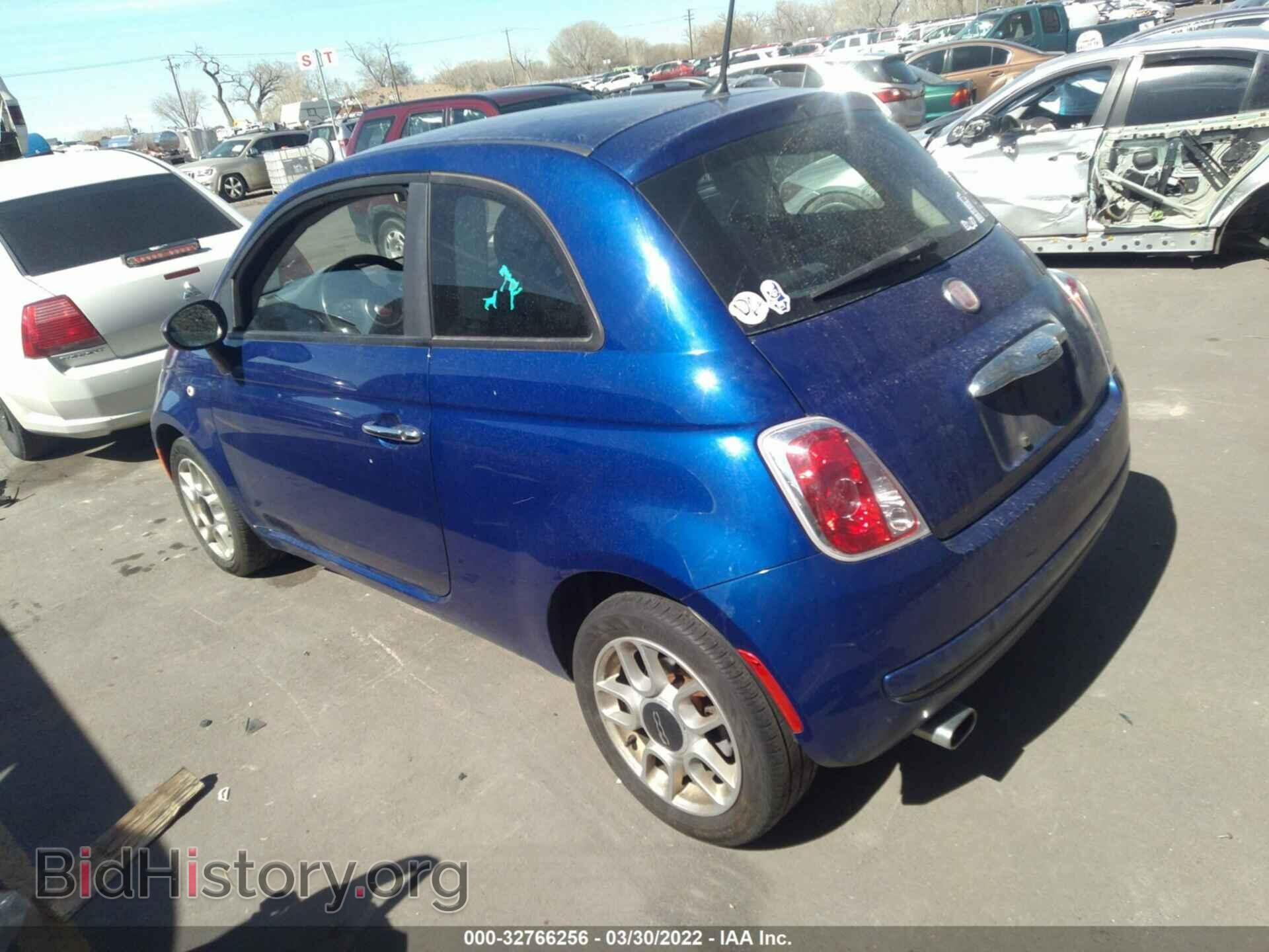 2012 FIAT 500 - VIN: 3C3CFFAR8CT344005 - Photo 3