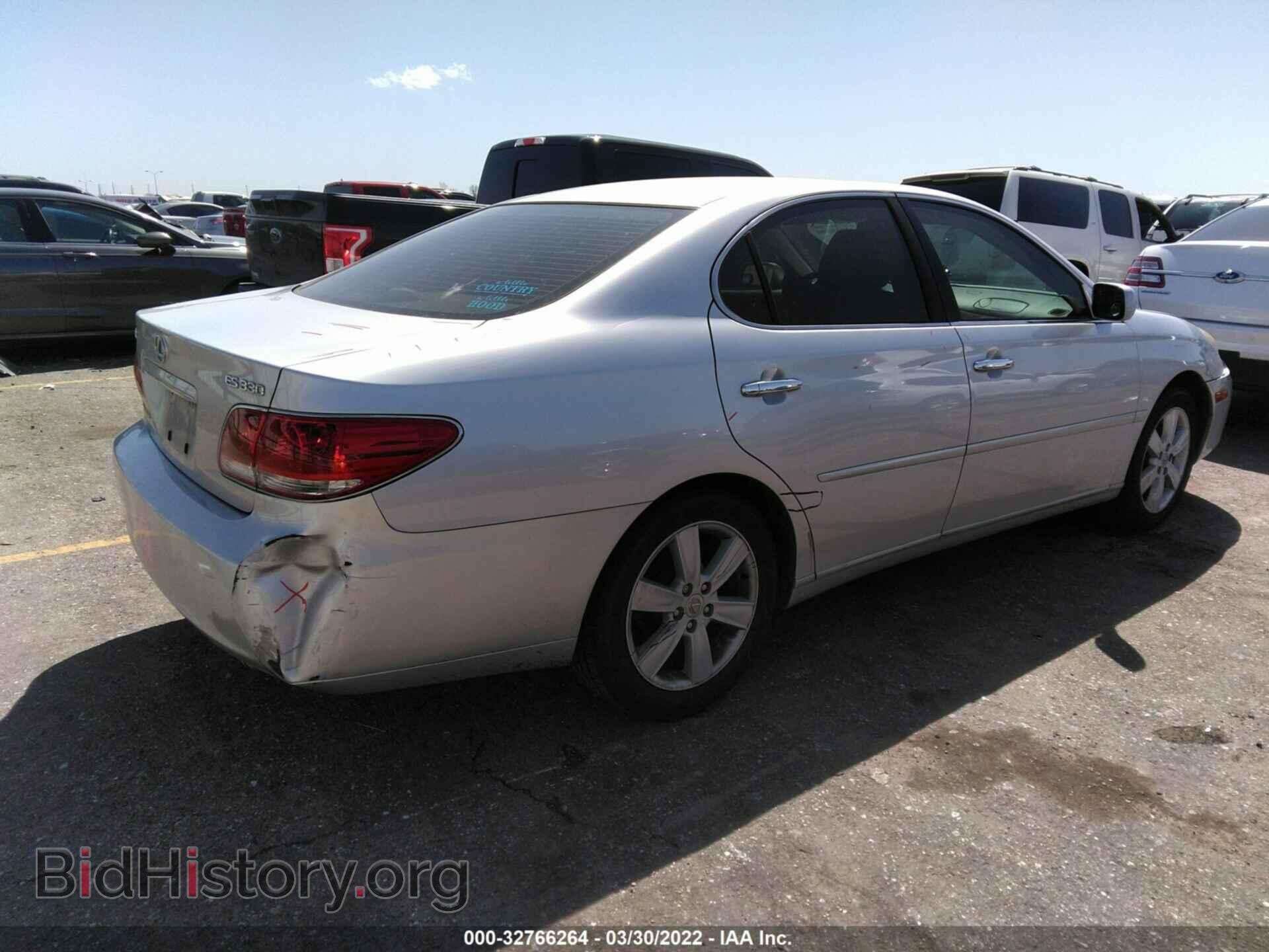 2006 LEXUS ES 330 - VIN: JTHBA30GX65166167 - Фото 4