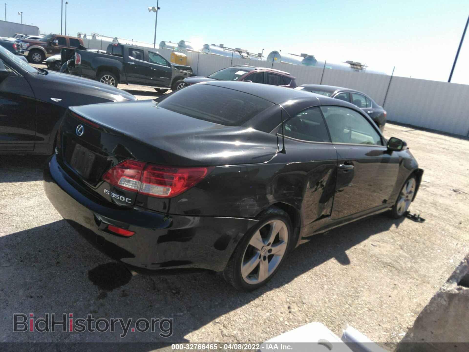 2010 LEXUS IS 350C - VIN: JTHFE2C23A2502445 - Фото 4