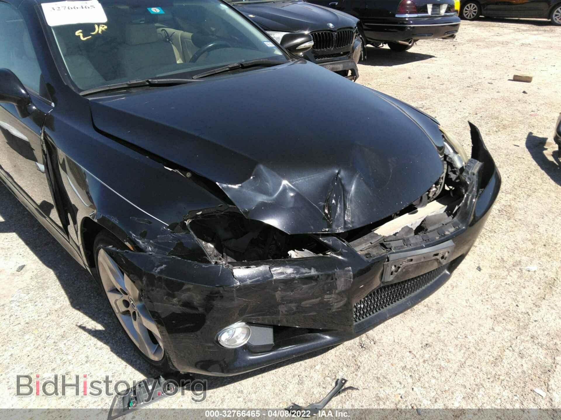 2010 LEXUS IS 350C - VIN: JTHFE2C23A2502445 - Фото 6