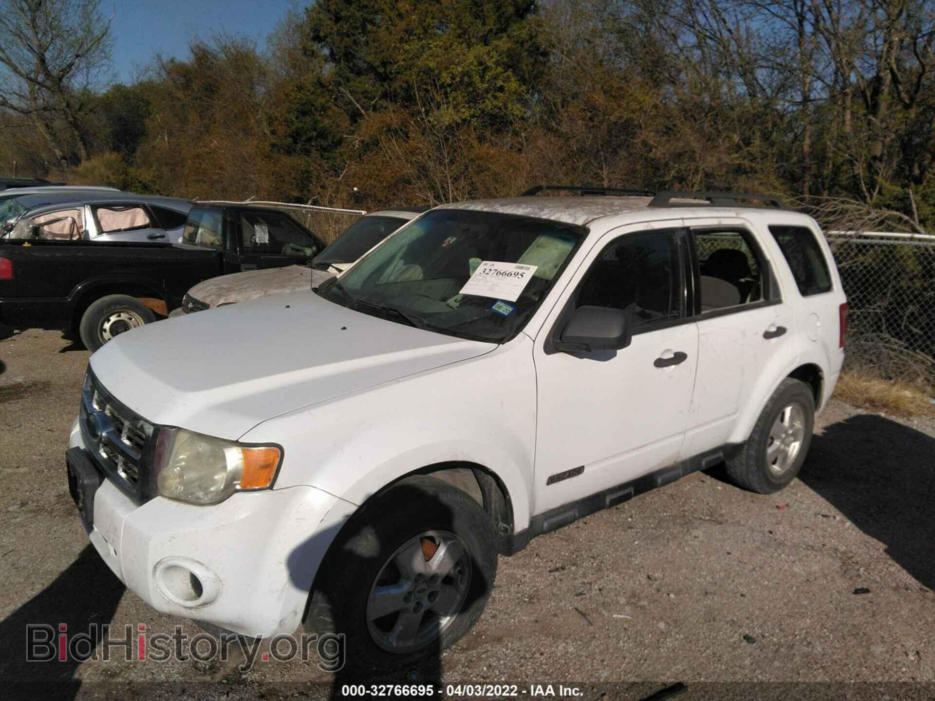 2008 FORD ESCAPE - VIN: 1FMCU02Z88KD22877 - Фото 2