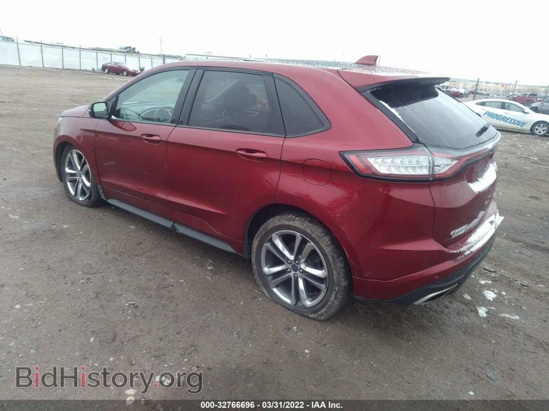 2015 FORD EDGE - VIN: 2FMTK4AP2FBB92101 - Фото 3