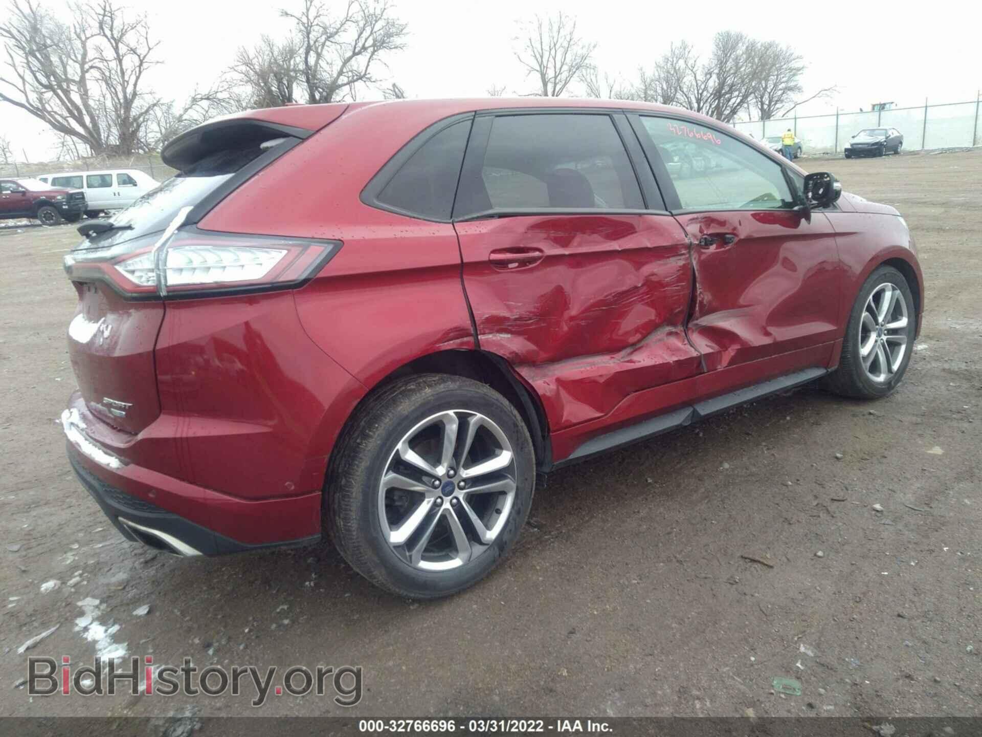 2015 FORD EDGE - VIN: 2FMTK4AP2FBB92101 - Фото 4
