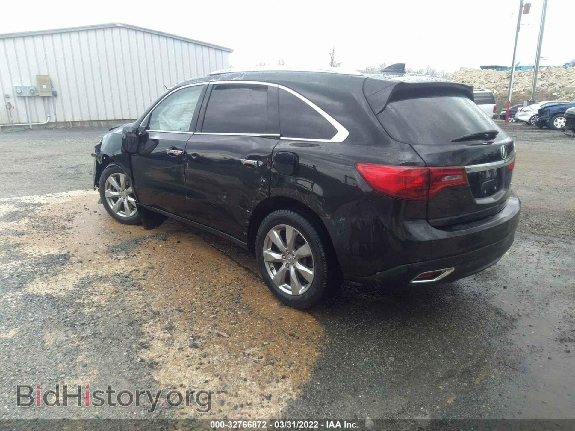 2015 ACURA MDX - VIN: 5FRYD4H85FB019886 - Фото 3