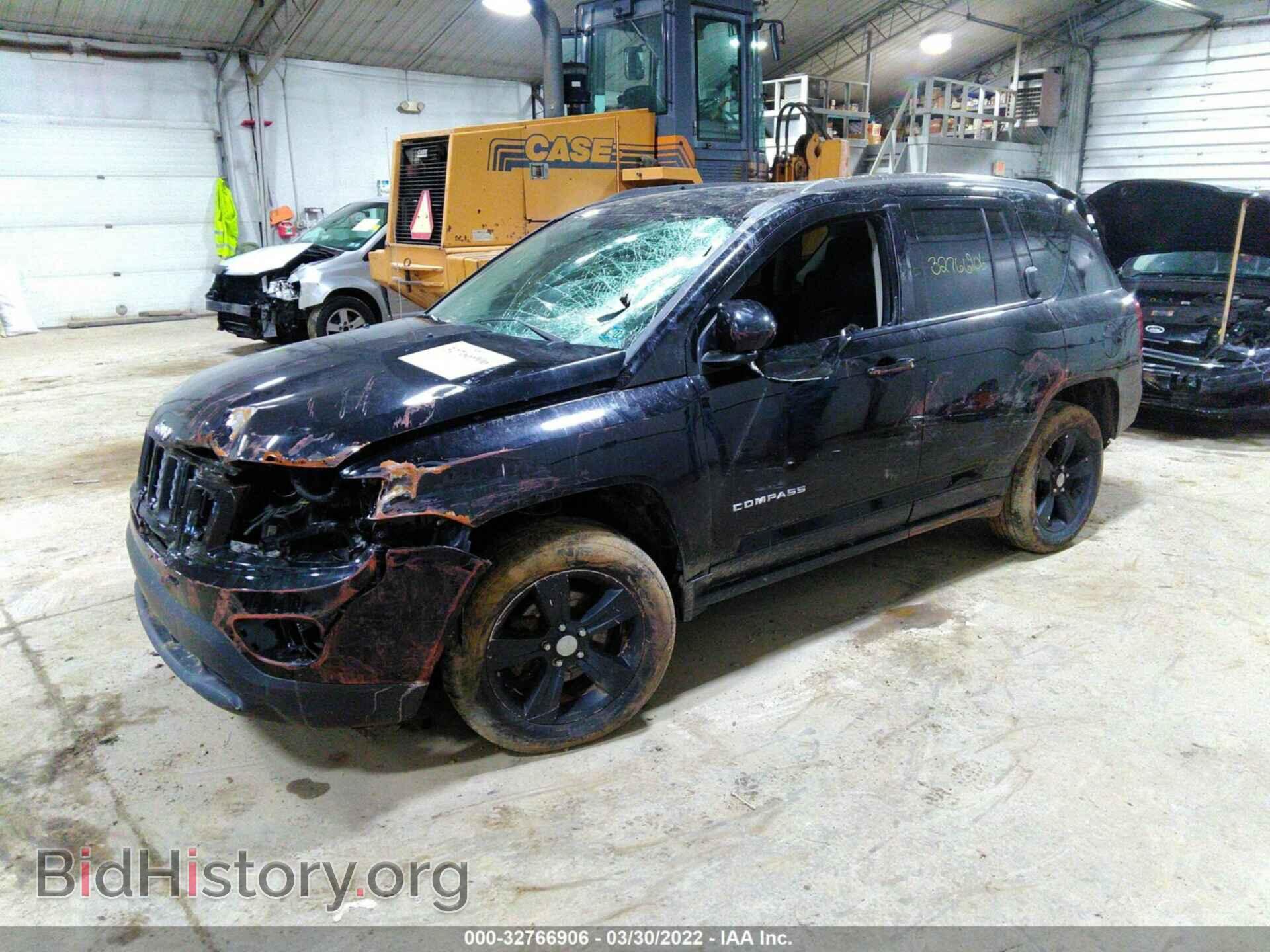 2015 JEEP COMPASS - VIN: 1C4NJDEB3FD184985 - Фото 2