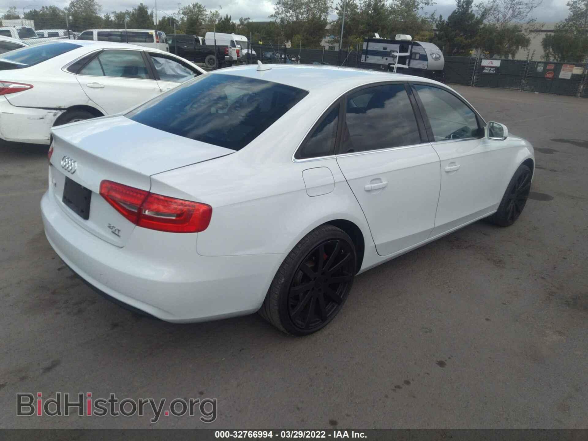 2013 AUDI A4 - VIN: WAUFFAFL3DN038263 - Photo 4