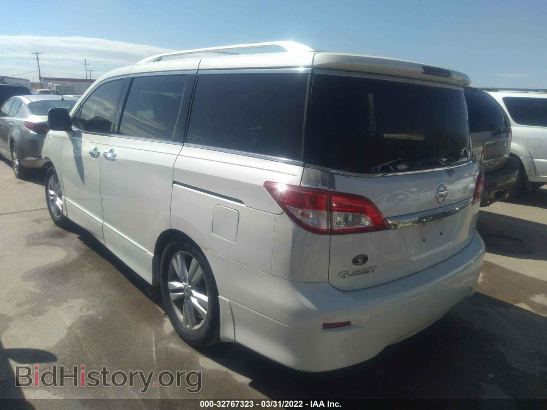 2012 NISSAN QUEST - VIN: JN8AE2KP4C9034880 - Фото 3