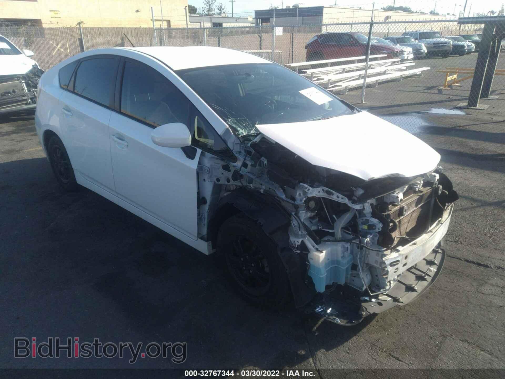 Фотография JTDKN3DU2C5456078 - TOYOTA PRIUS 2012