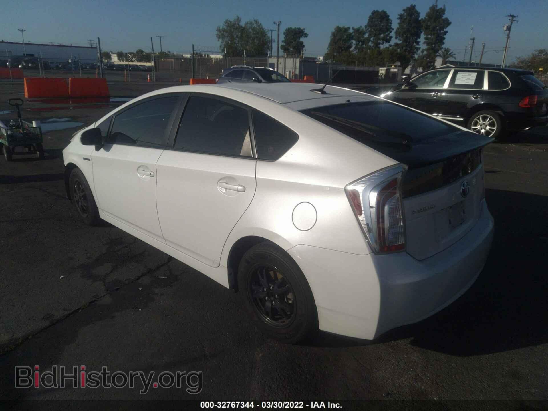 2012 TOYOTA PRIUS - VIN: JTDKN3DU2C5456078 - Фото 3