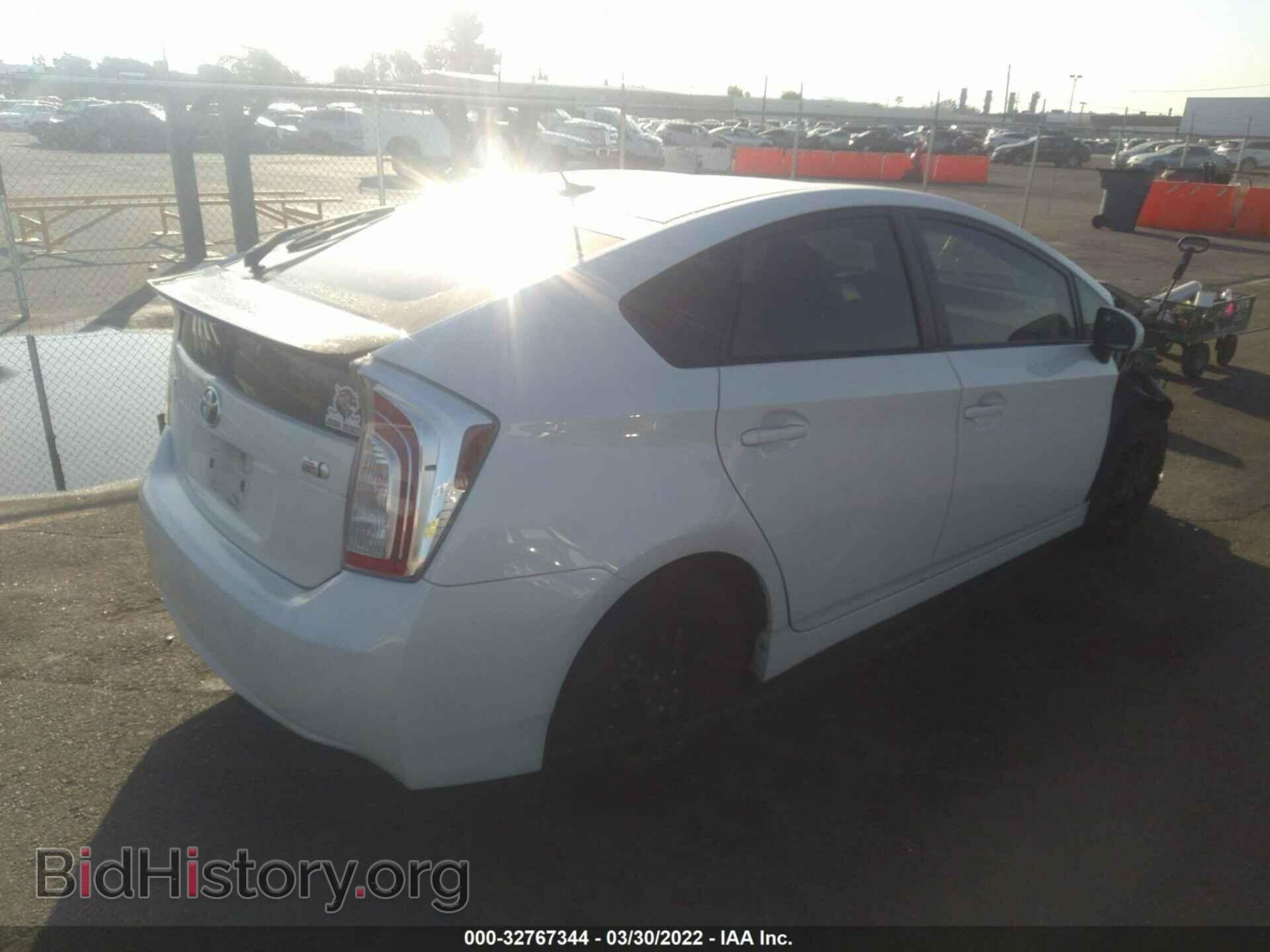 2012 TOYOTA PRIUS - VIN: JTDKN3DU2C5456078 - Фото 4