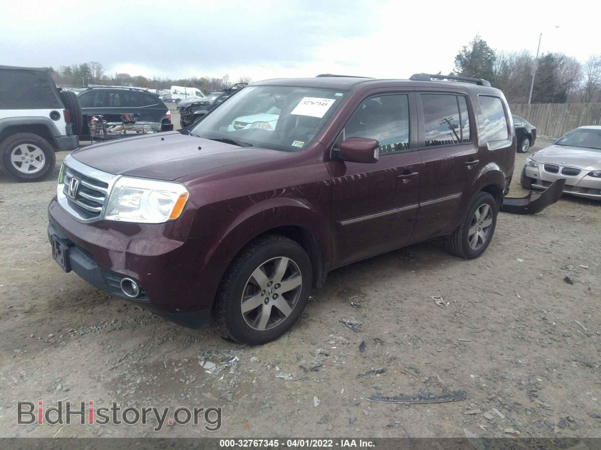 2013 HONDA PILOT - VIN: 5FNYF4H9XDB055123 - Фото 2