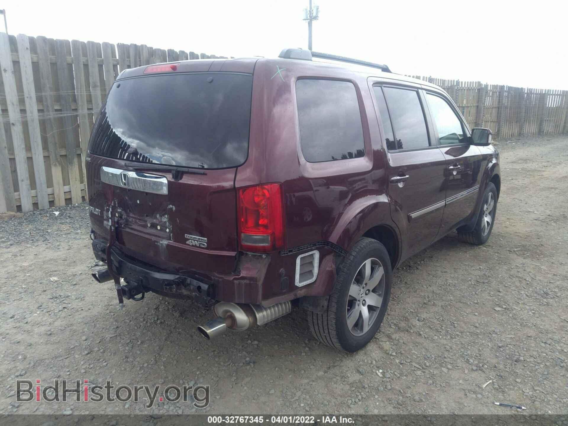 2013 HONDA PILOT - VIN: 5FNYF4H9XDB055123 - Фото 4