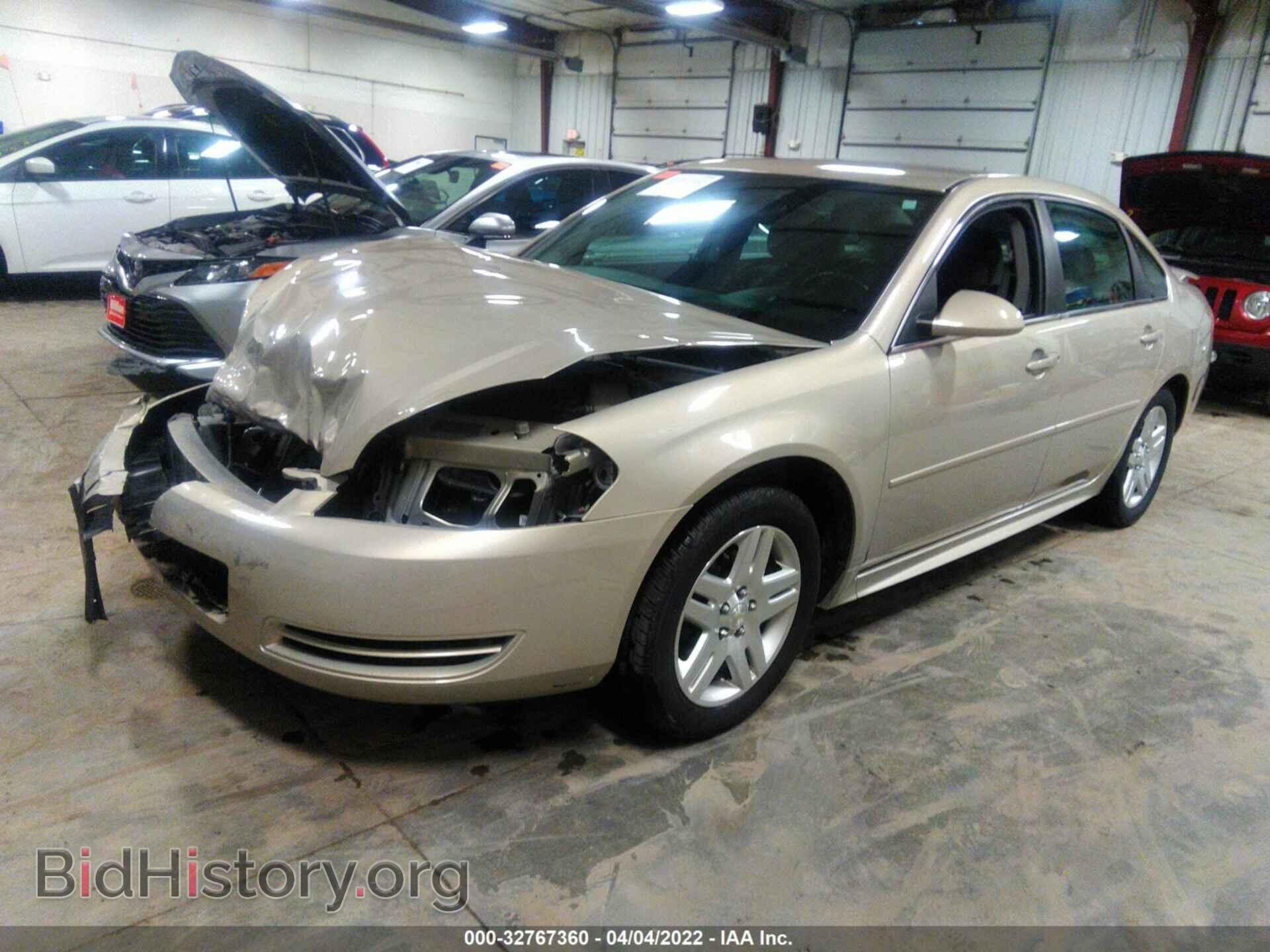 2012 CHEVROLET IMPALA - VIN: 2G1WB5E32C1167594 - Фото 2
