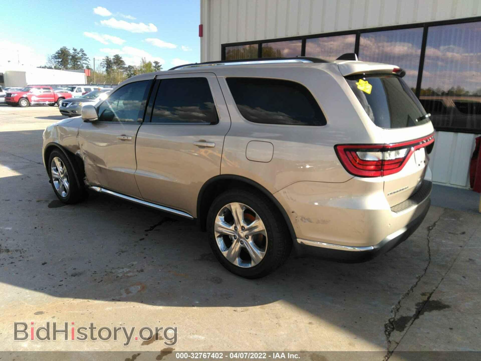 2014 DODGE DURANGO - VIN: 1C4RDHDG4EC532522 - Фото 3