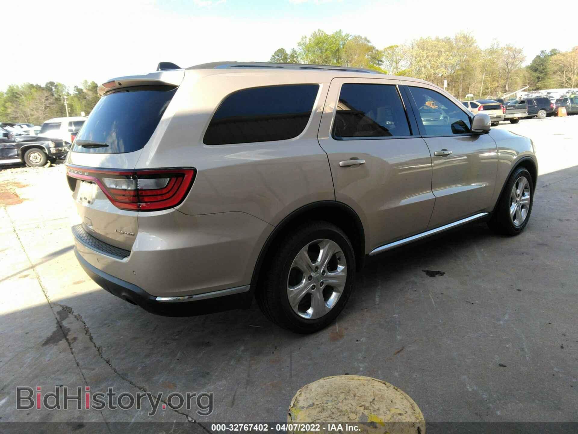 2014 DODGE DURANGO - VIN: 1C4RDHDG4EC532522 - Фото 4