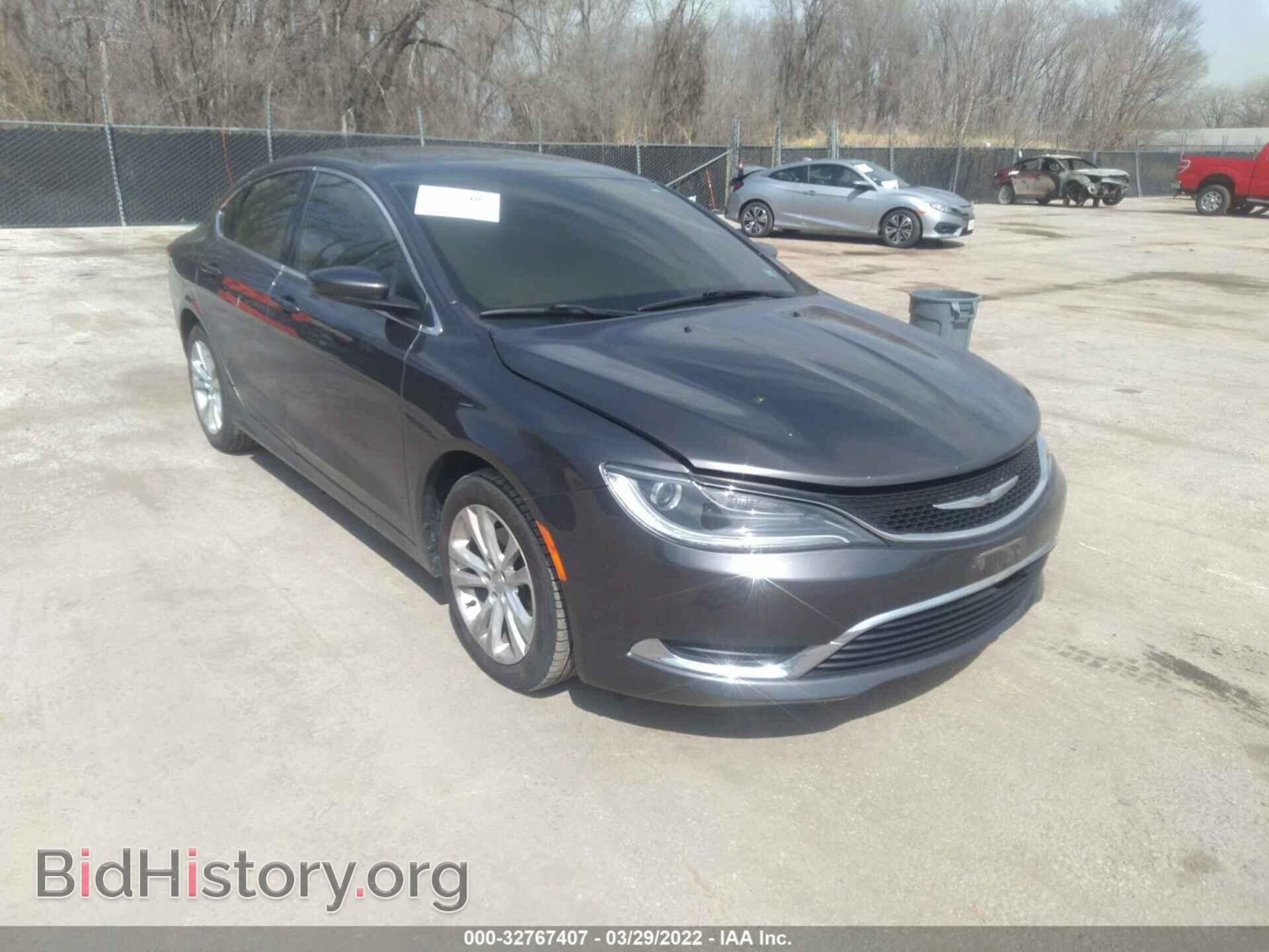 Фотография 1C3CCCAB0FN505123 - CHRYSLER 200 2015