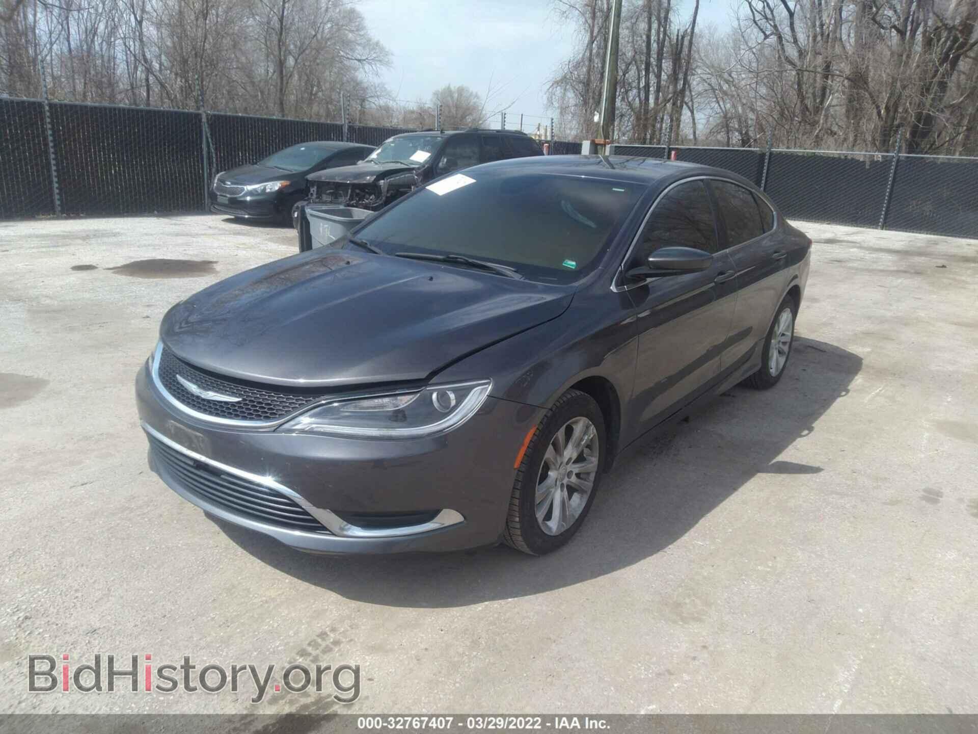 2015 CHRYSLER 200 - VIN: 1C3CCCAB0FN505123 - Фото 2