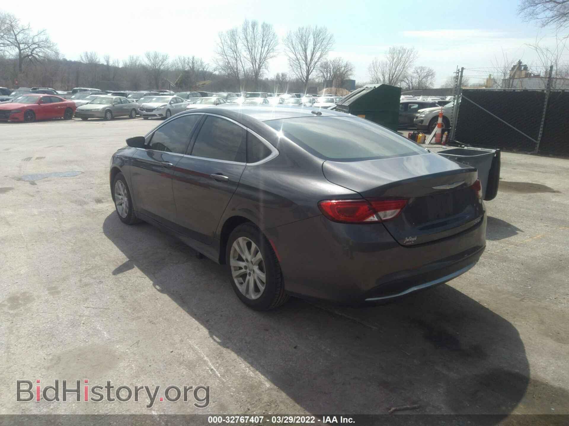2015 CHRYSLER 200 - VIN: 1C3CCCAB0FN505123 - Фото 3
