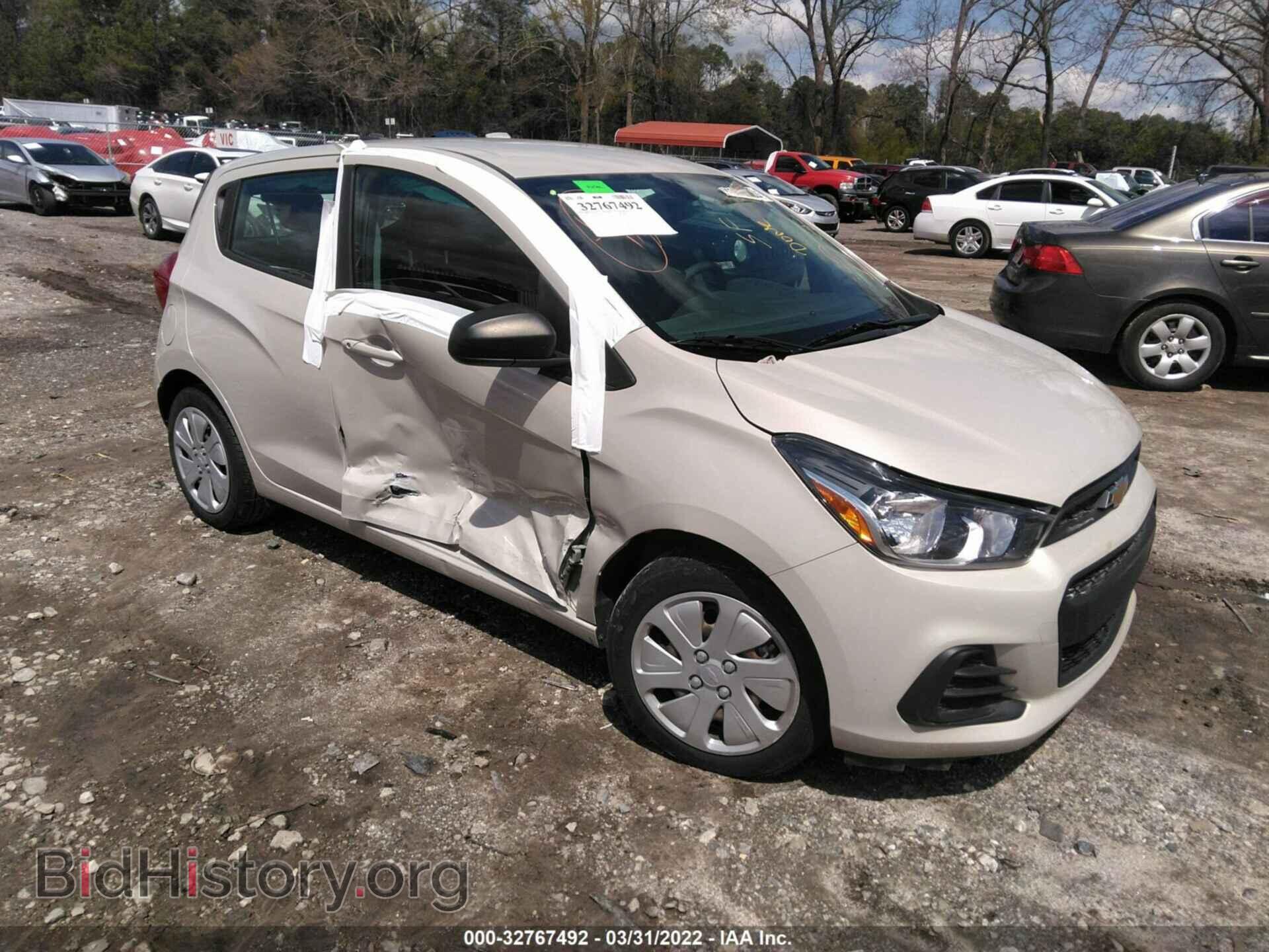Фотография KL8CB6SA5HC736192 - CHEVROLET SPARK 2017