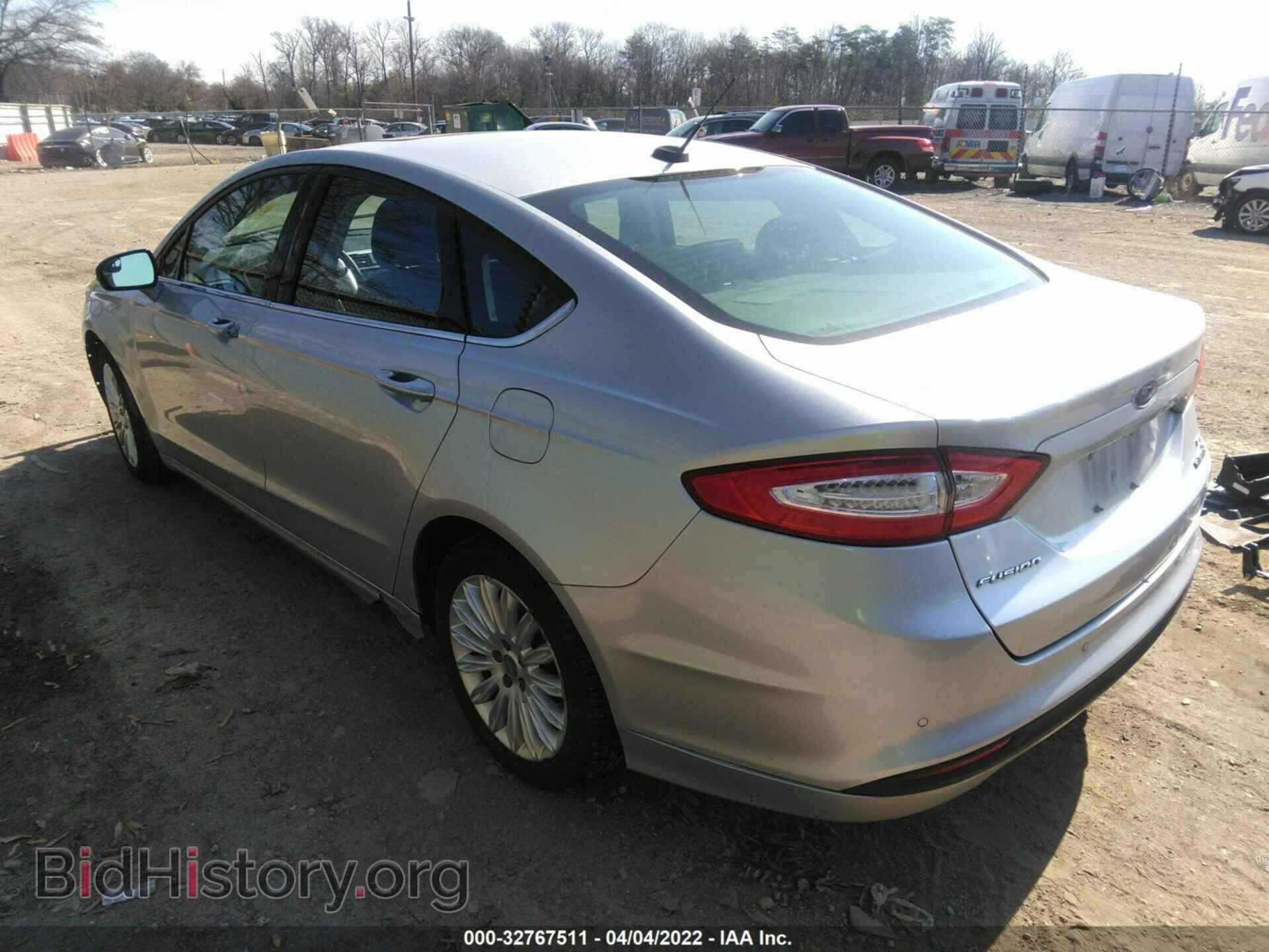 2013 FORD FUSION - VIN: 3FA6P0LU4DR207538 - Фото 3