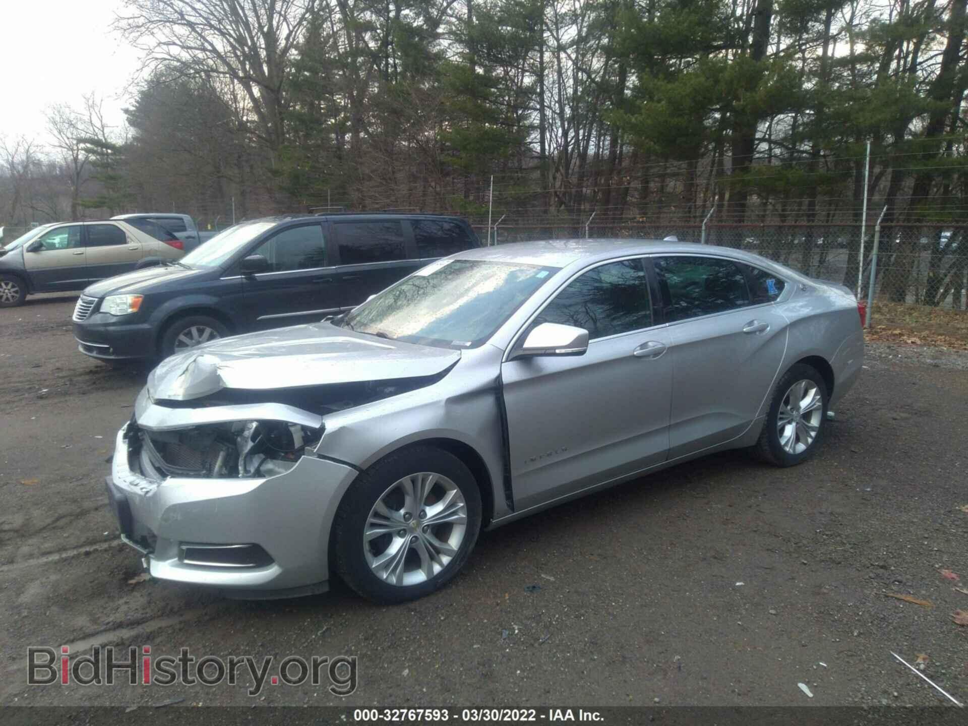 2014 CHEVROLET IMPALA - VIN: 2G1125S32E9137451 - Фото 2